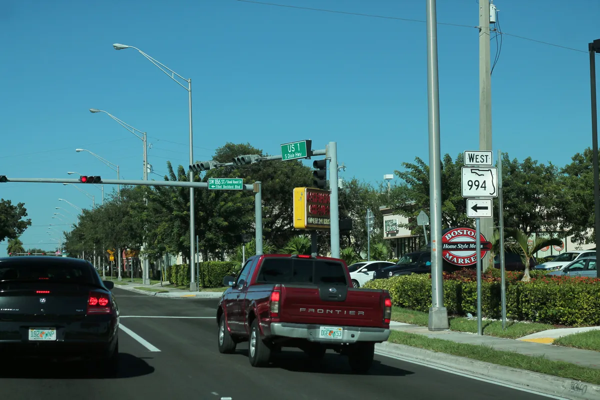 US-1 / FL-994 signage, Cutler Bay.