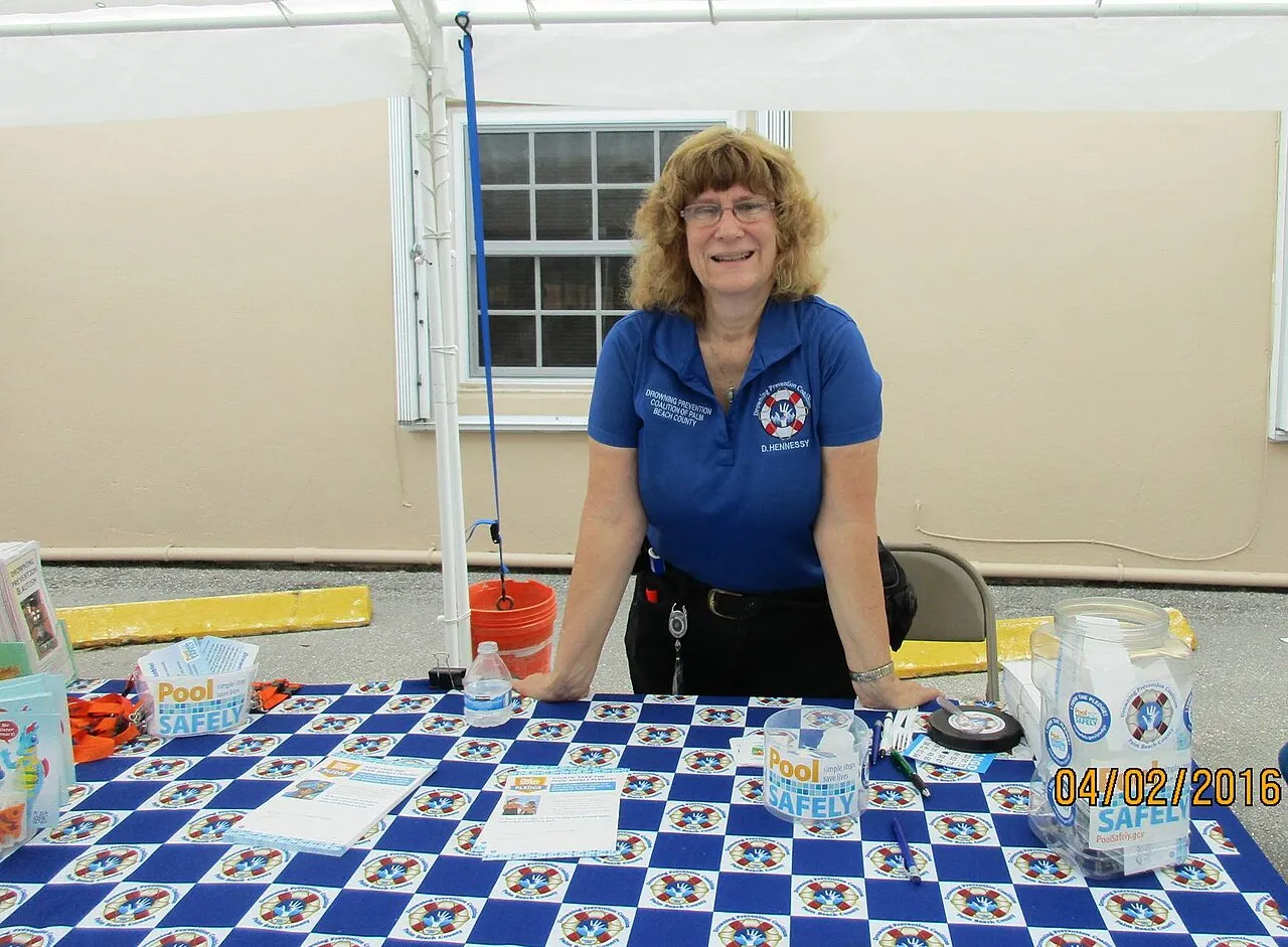 Drowning Prevention Coalition at the Haverhill Family Picnic, Haverhill, Florida.