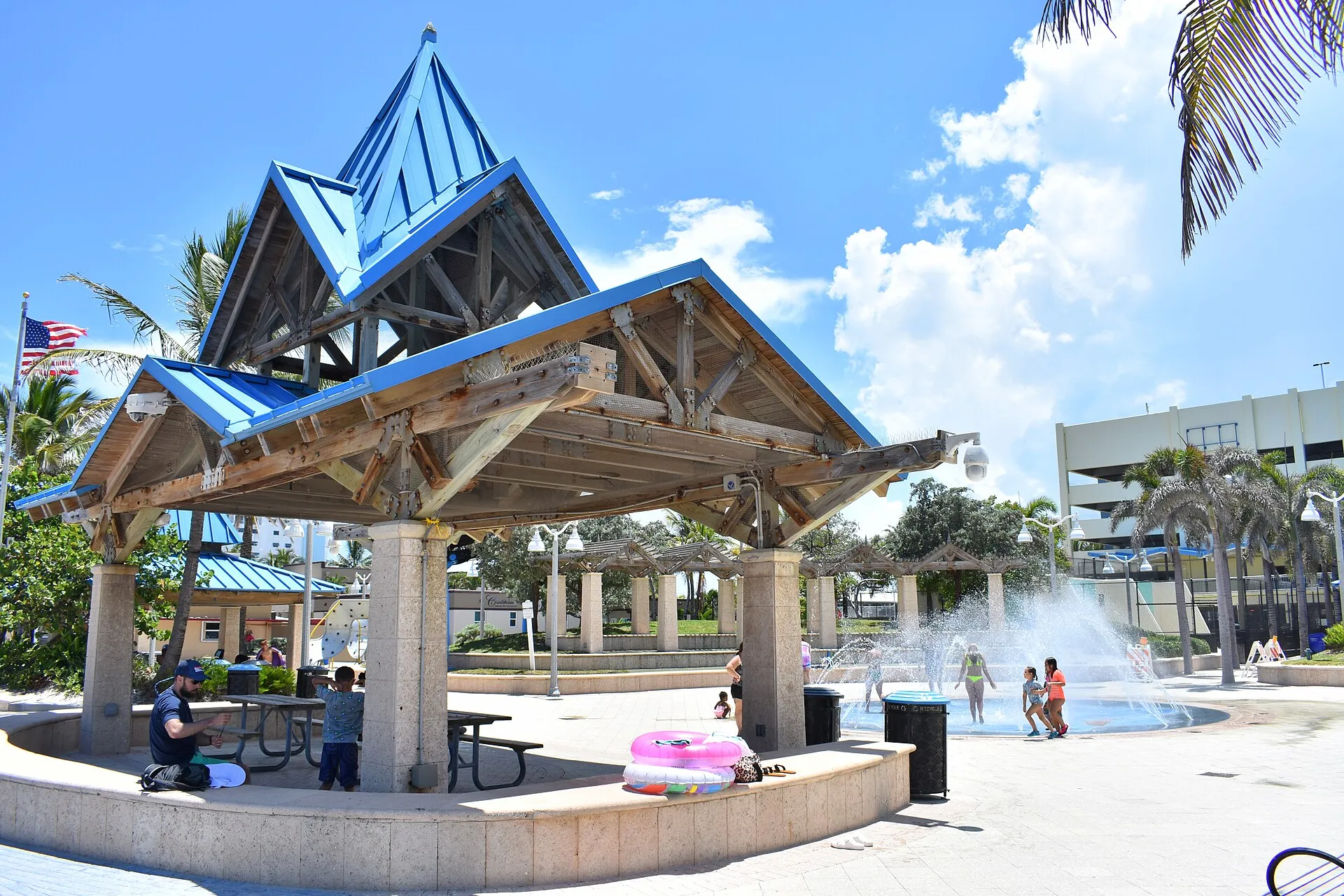 Charnow Park at Hollywood Beach.