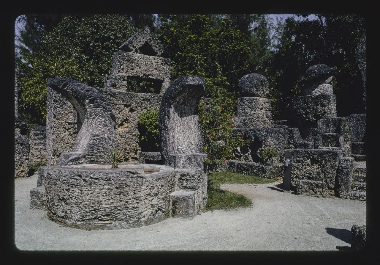 Coral Castle, Homestead (John Margolies / Library of Congress).