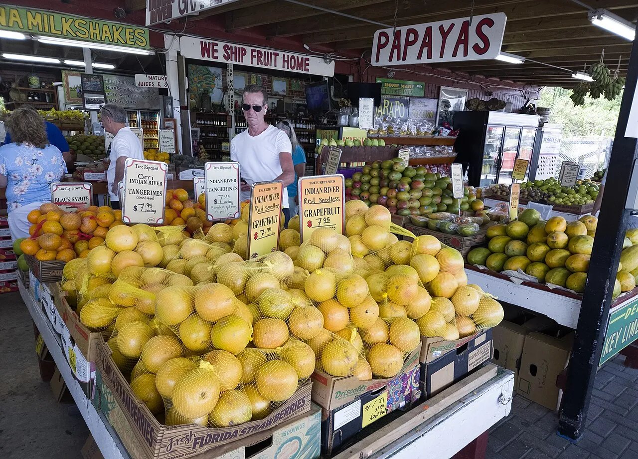 Roberts Fruit Market, Homestead.