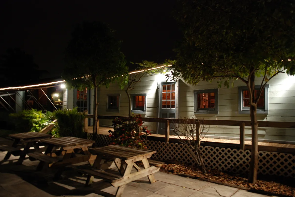 Cap's Place, a historic restaurant in Lighthouse Point, Florida, listed on the National Register of Historic Places (reference number 90001227).