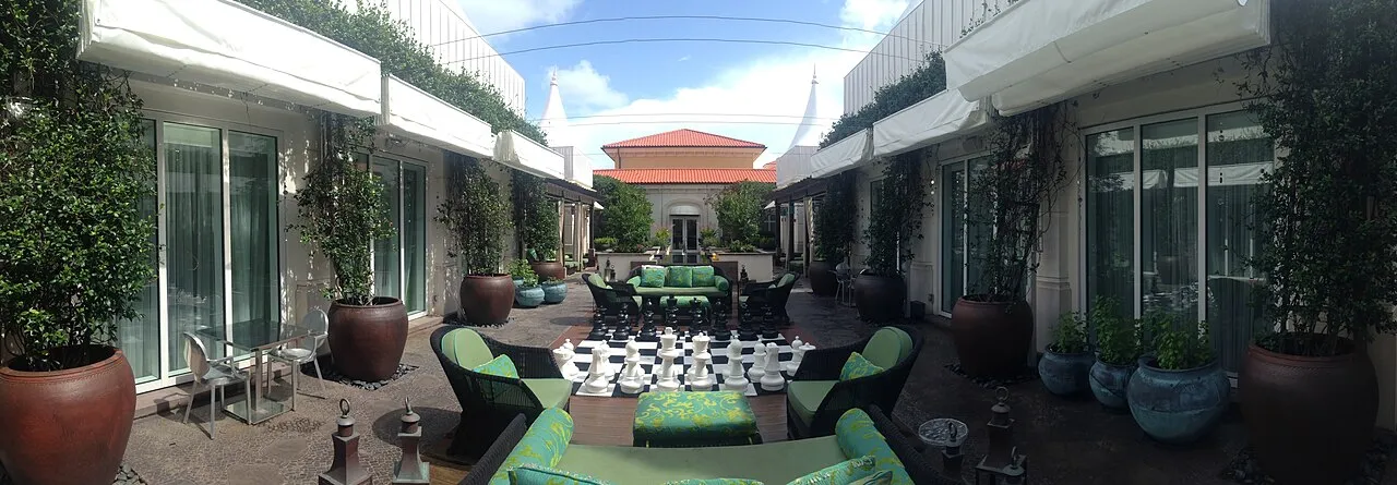 Eau Spa's Self-Centered Garden in Eau Palm Beach Resort & Spa, Manalapan.
