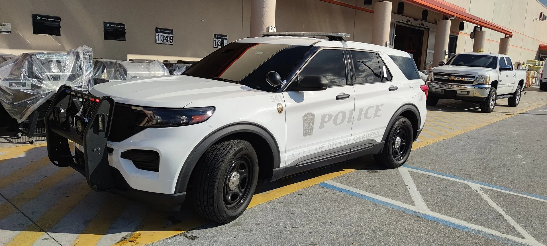 A City of Miami Gardens police vehicle.