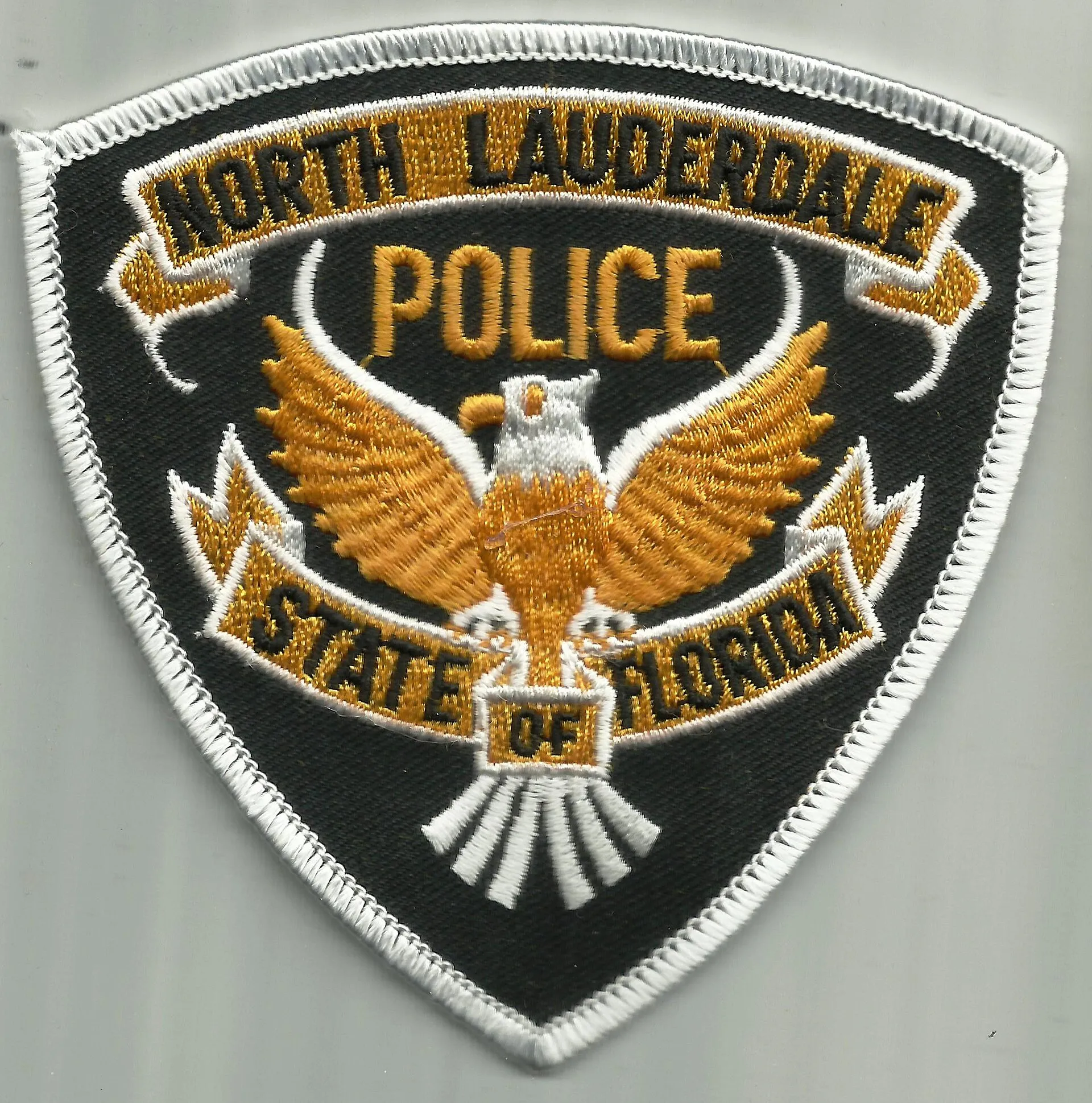 North Lauderdale police patch, from the International Police collection in Slochteren.