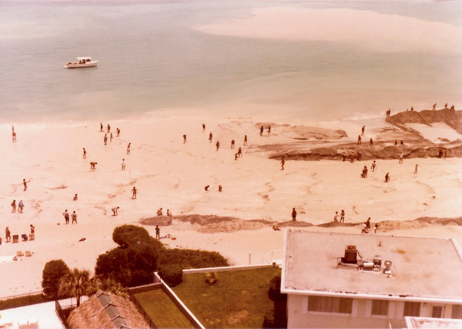 Pompano Beach, Florida — beach restoration, June 1983.