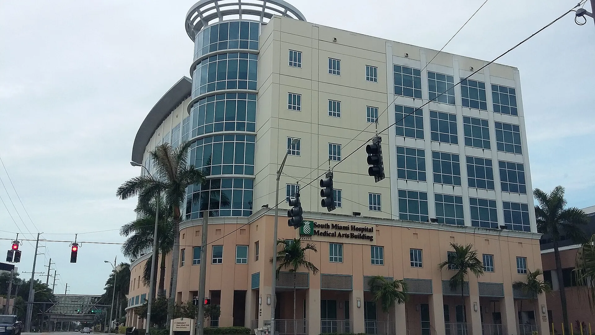 The South Miami Hospital Medical Arts Building.