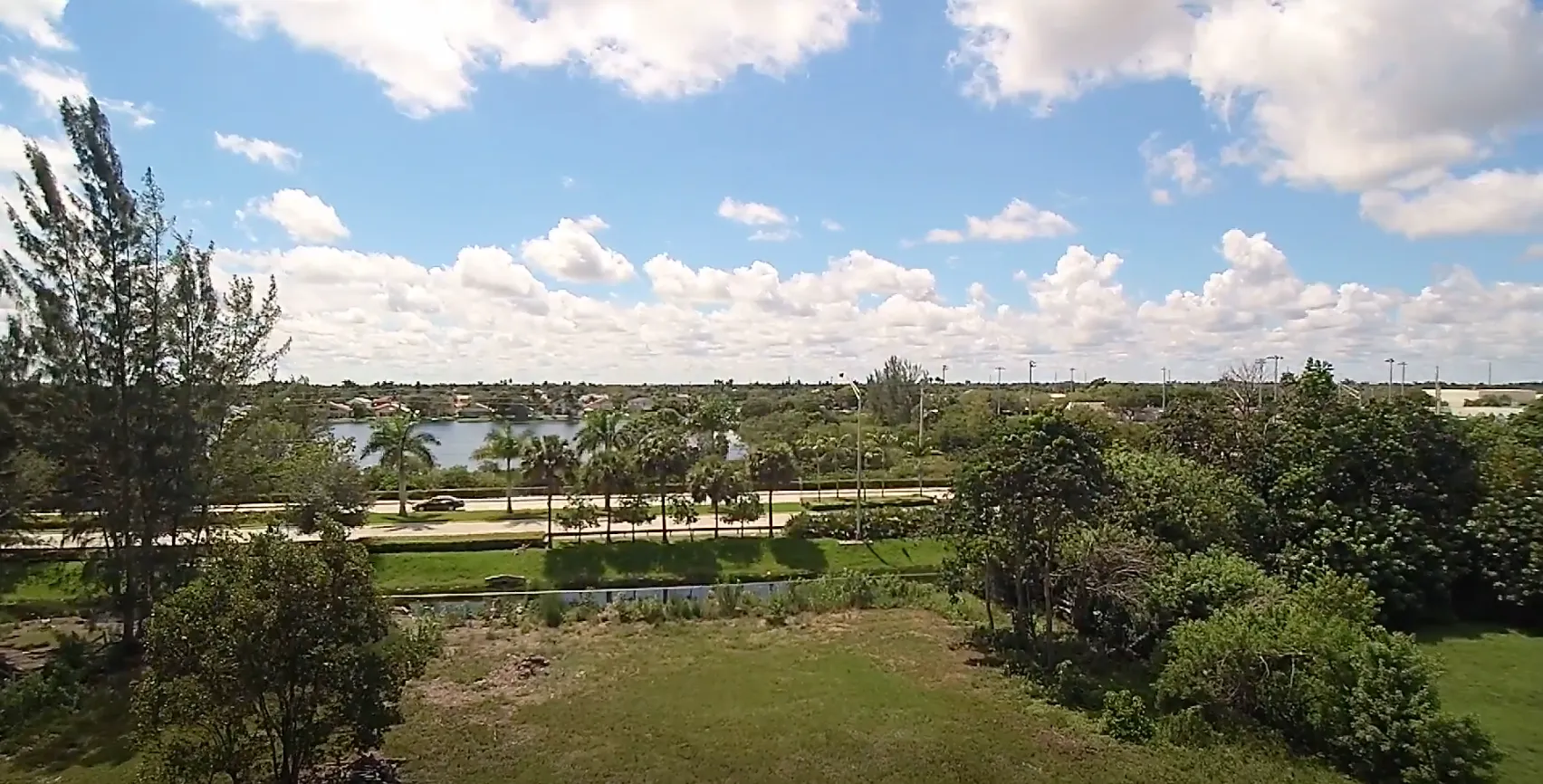 Southwest Ranches, Florida — view of Sheridan Street, seen from 17950 SW 70th Pl.