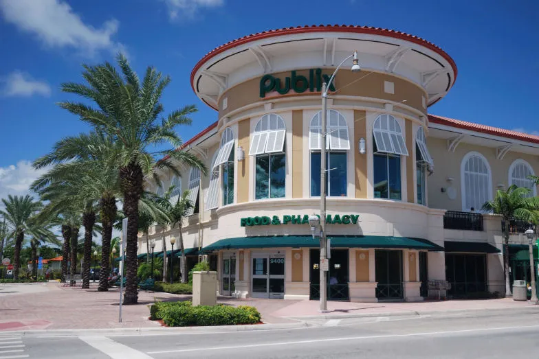 The Publix supermarket on Harding Avenue in Surfside.
