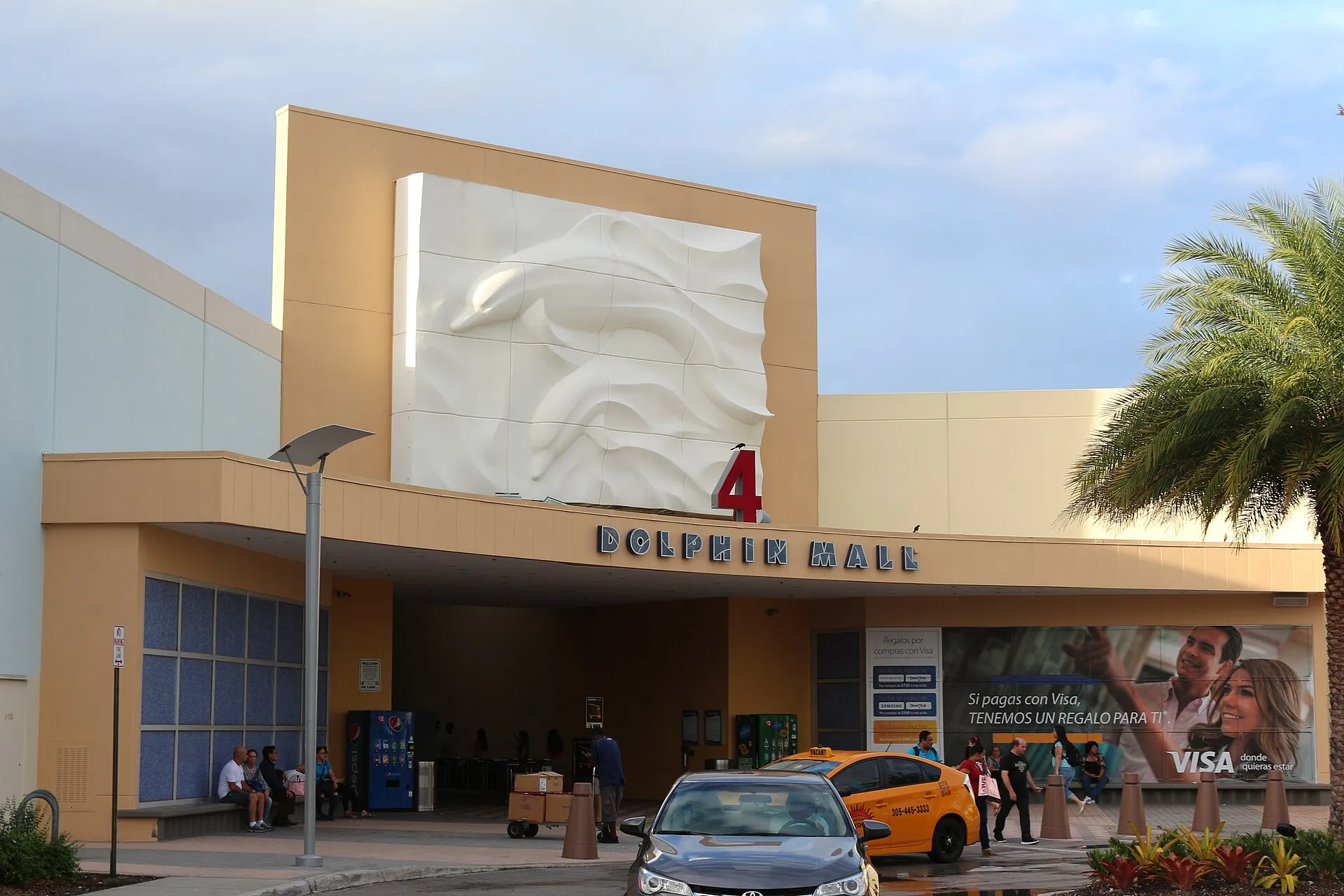 Entry No. 4 at Dolphin Mall in Sweetwater.