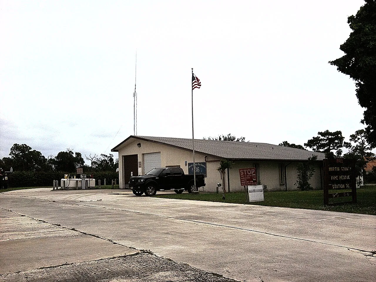 Tequesta, Florida firehouse.