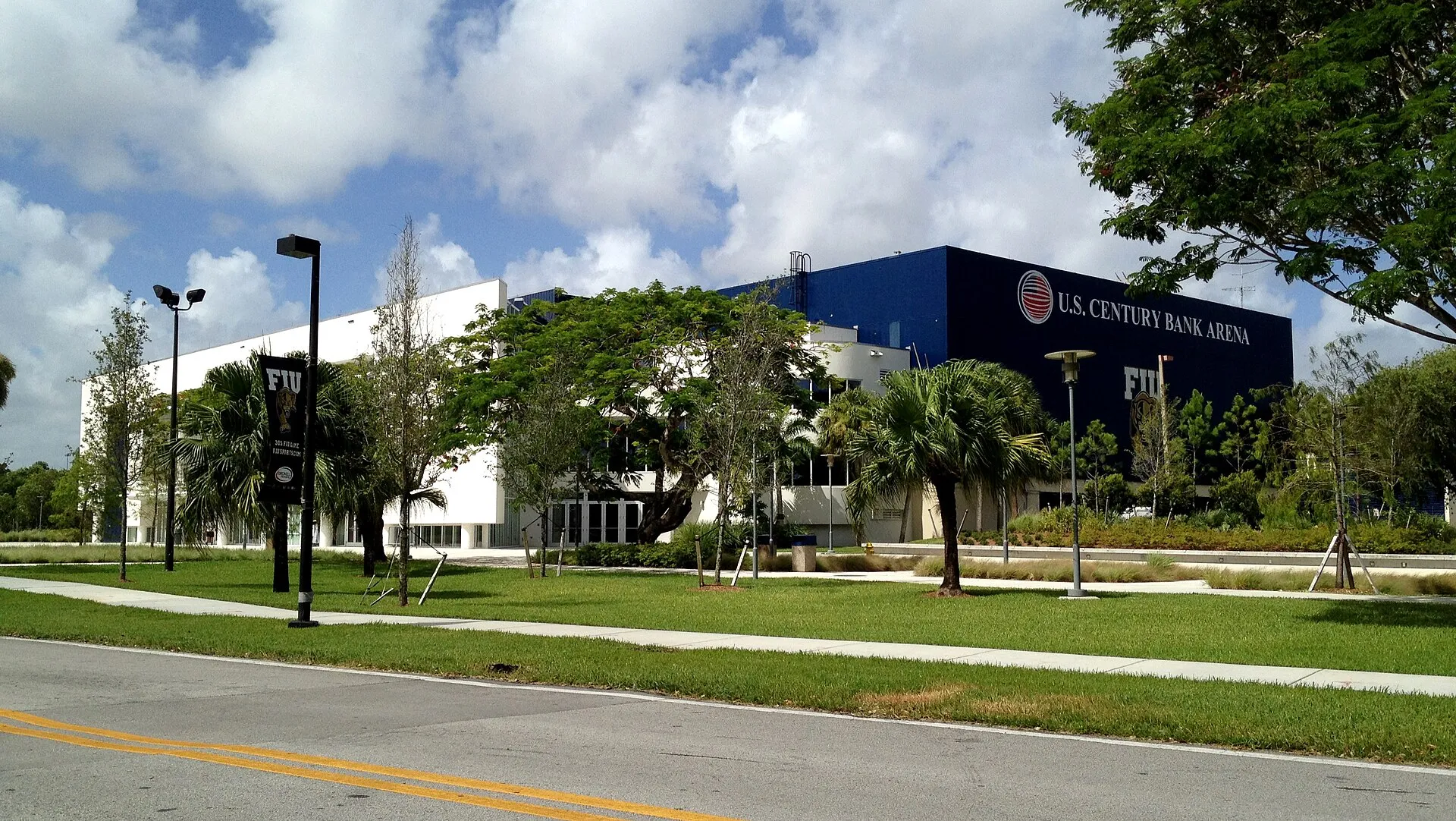 The FIU Arena (Ocean Bank Convocation Center) at Florida International University.