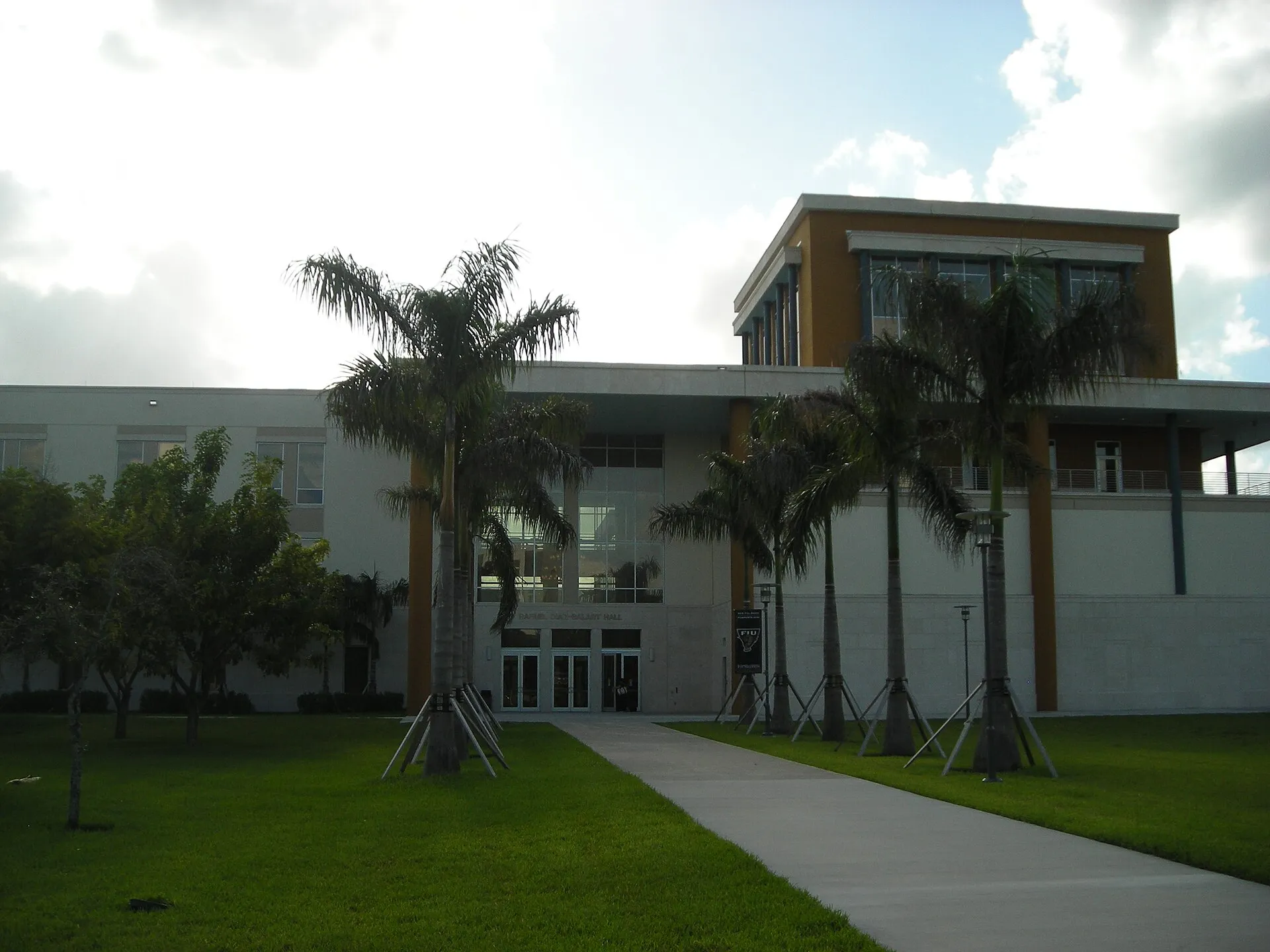 The Florida International University College of Law building.