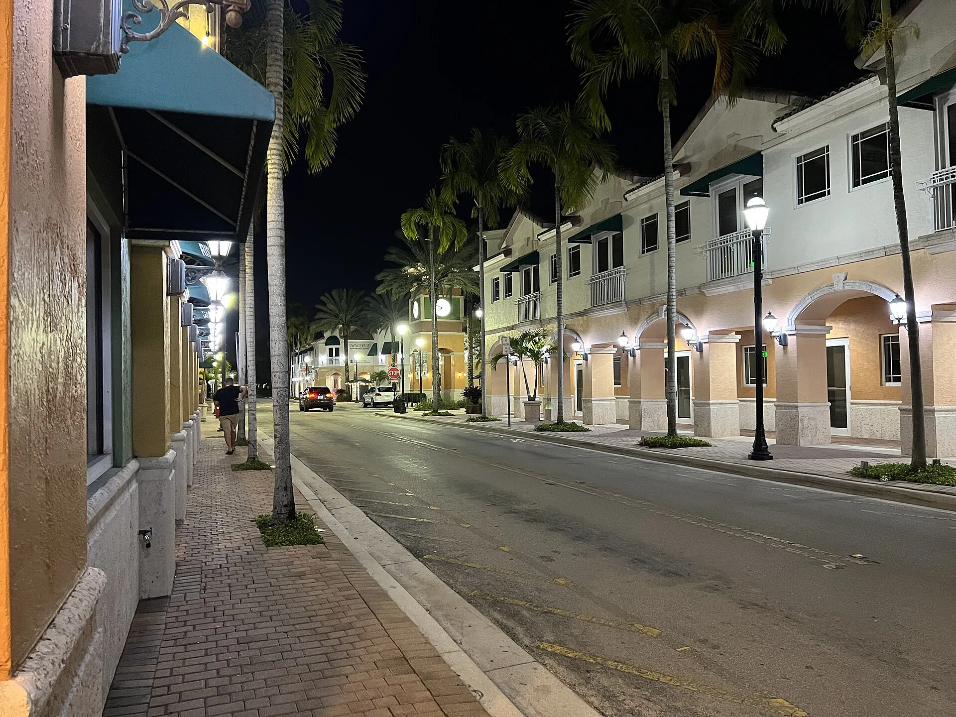 Bell Tower Lane at the Weston Town Center, Weston, Florida, February 23, 2022.