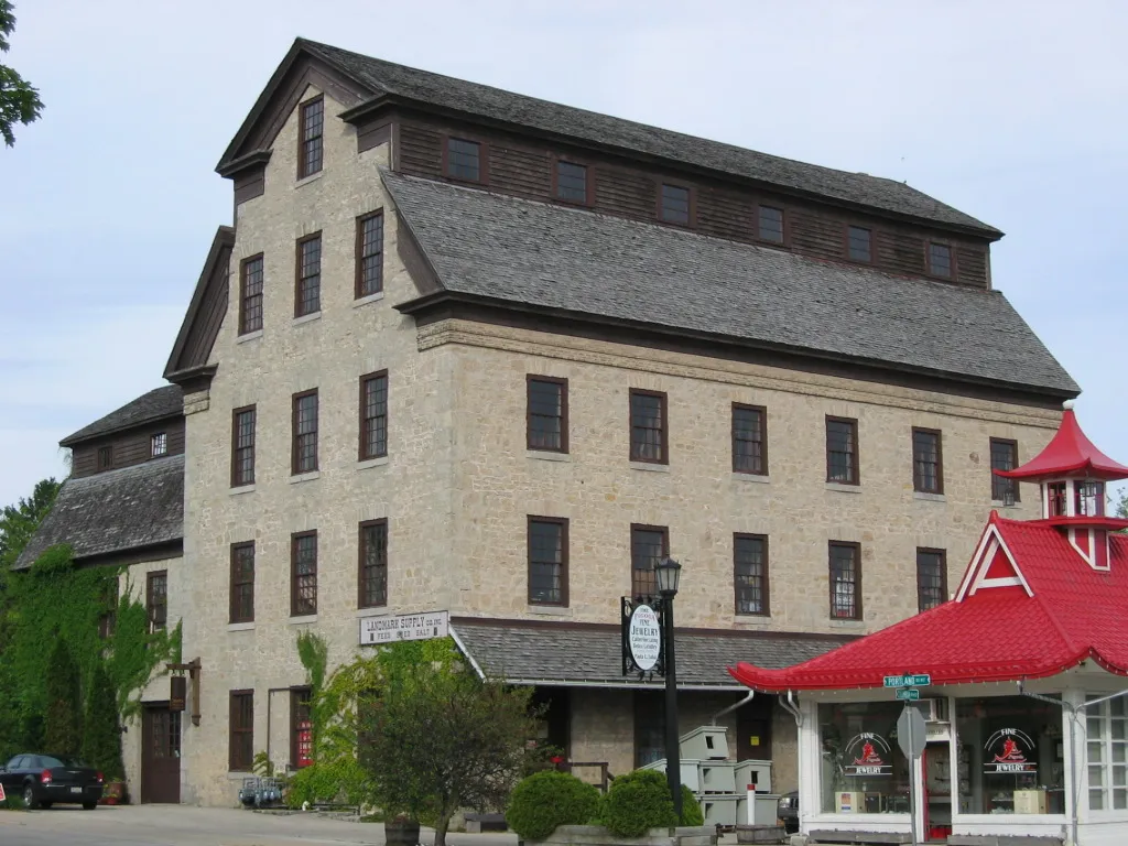 The Hilgen and Schroeder mill of Cedarburg, built 1855.