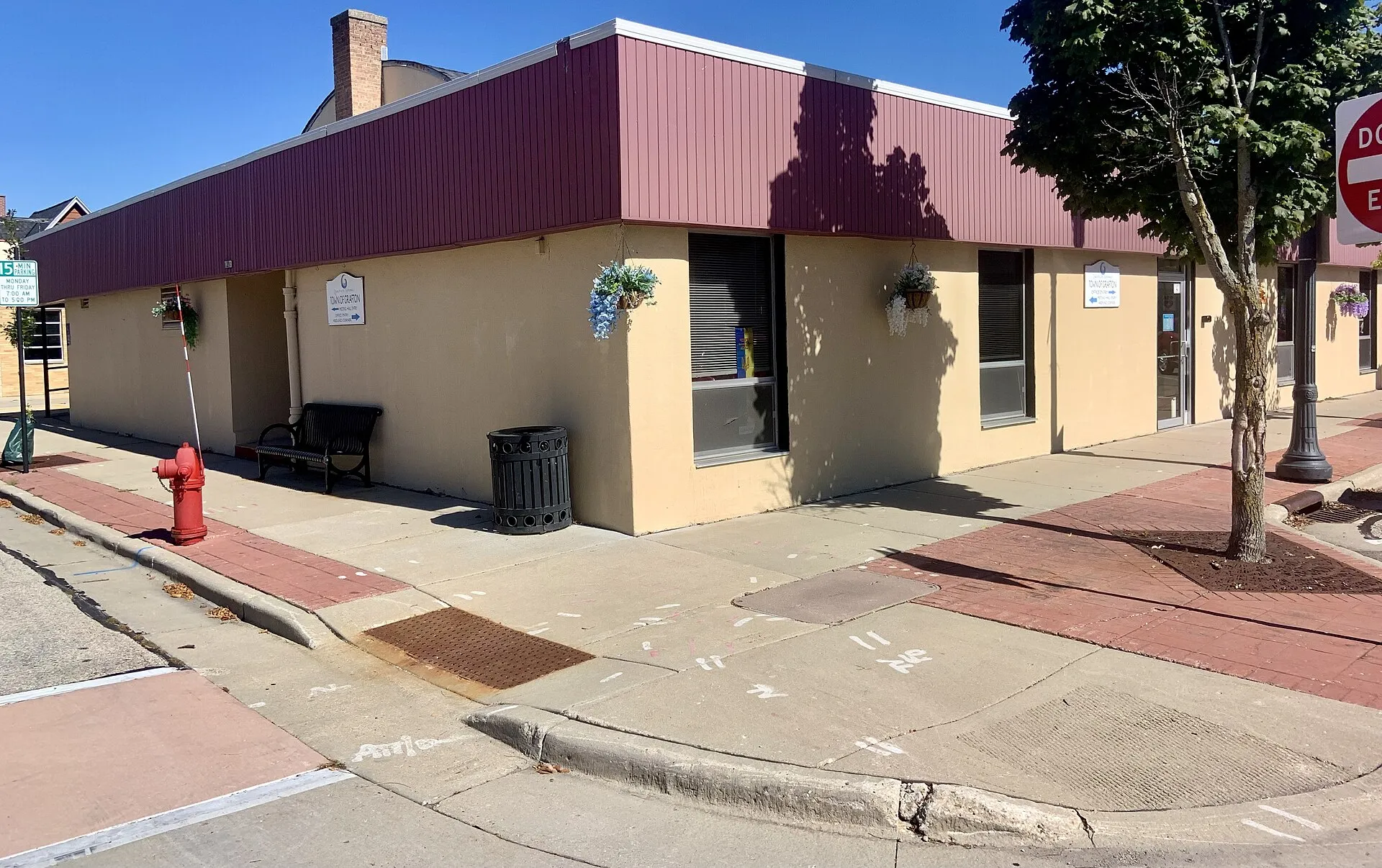 Grafton Town Hall, Ozaukee County, Wisconsin.
