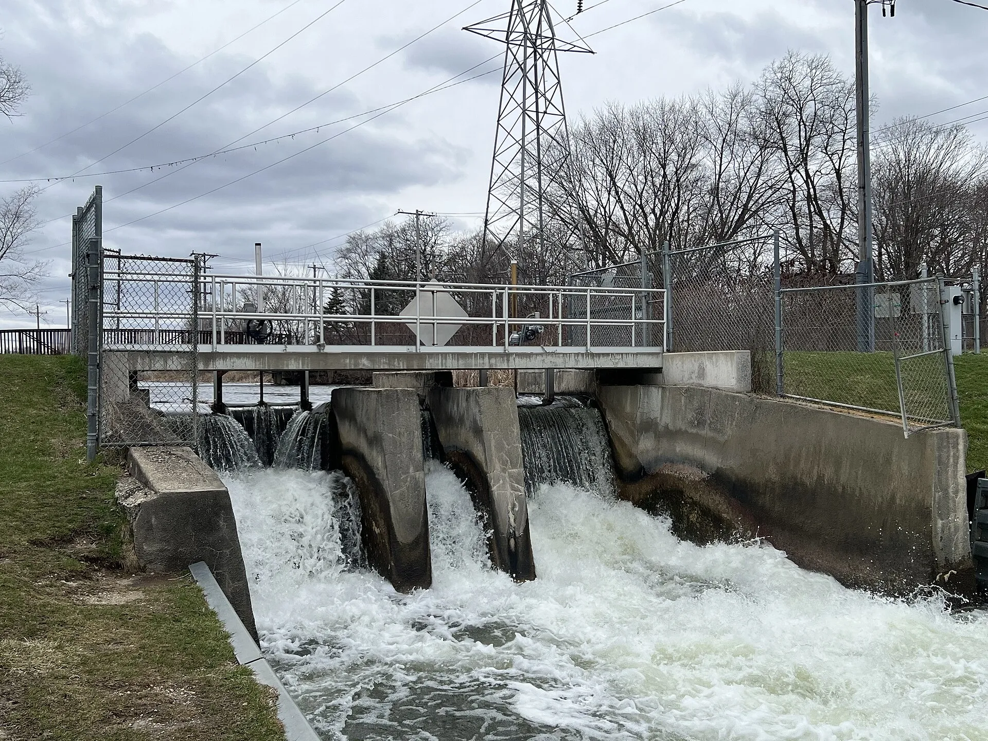 Mukwonago Dam.