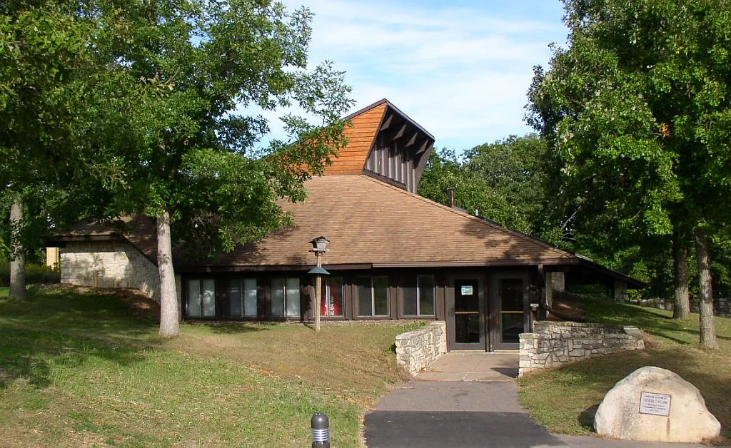 Visitor center, Afton State Park, Minnesota, USA