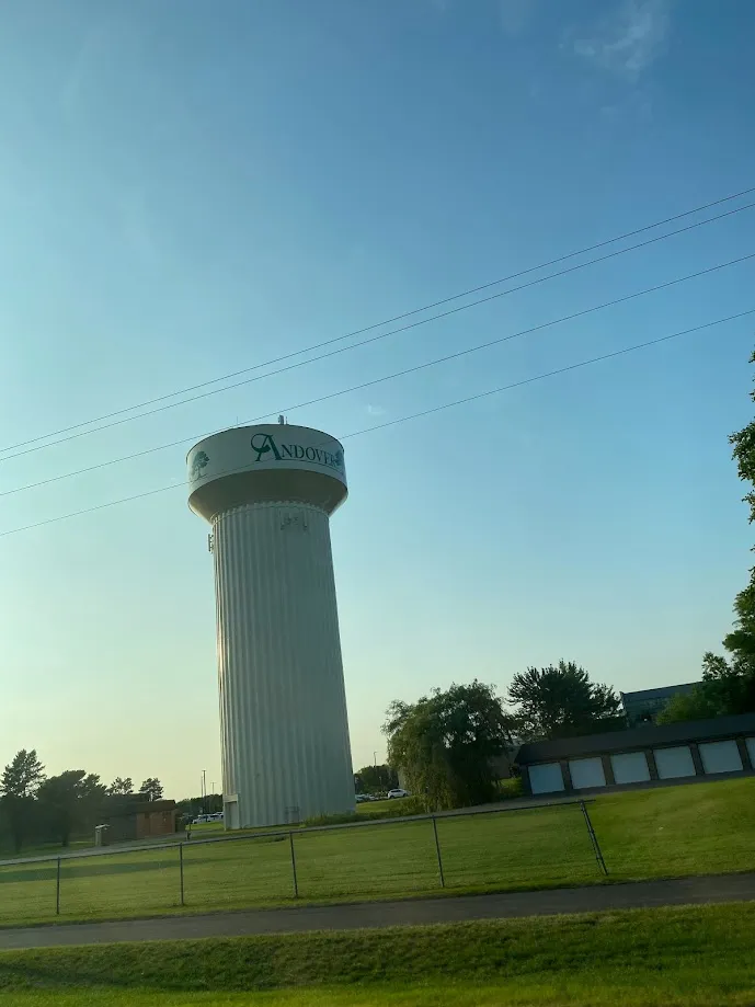 Water tower in Andover Minnesota