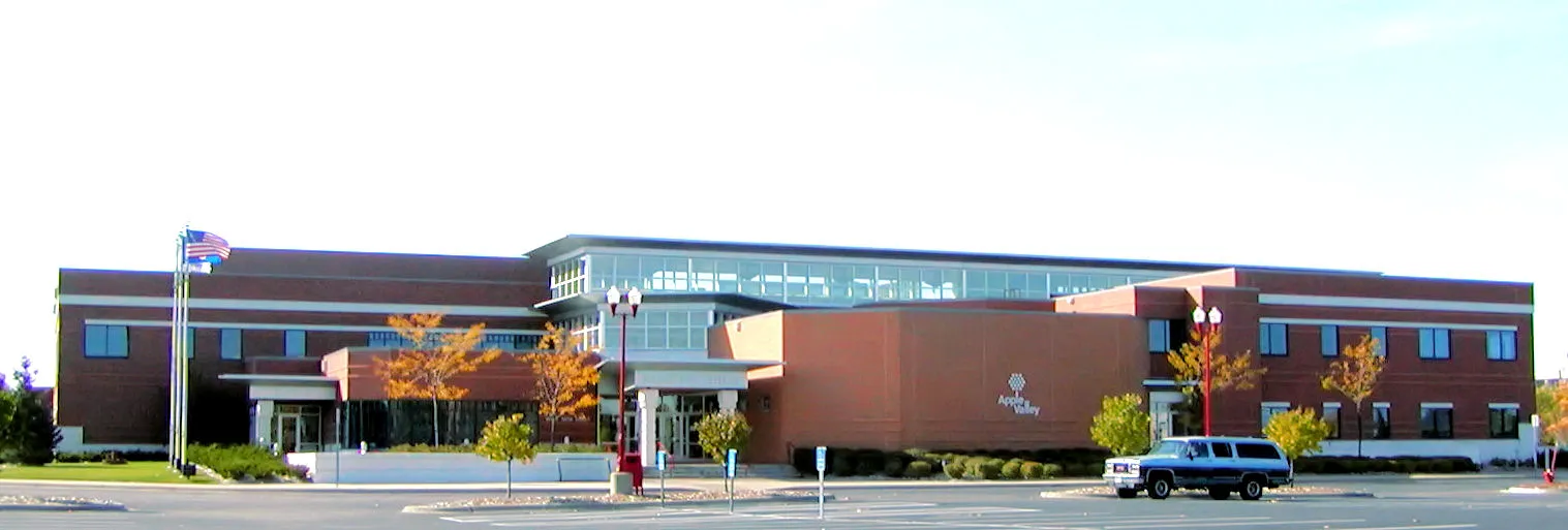 The city hall of Apple Valley, Minnesota