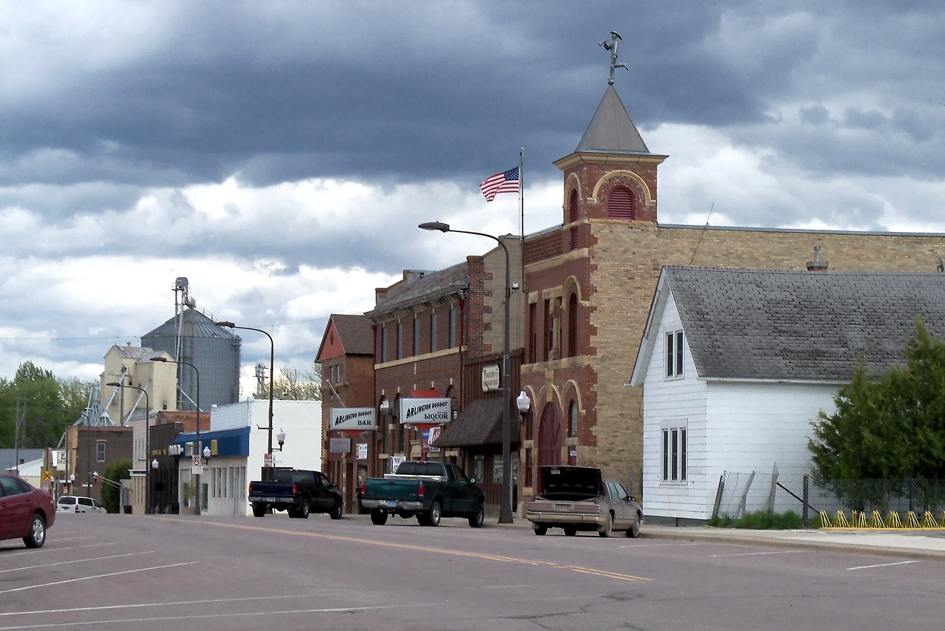 Downtown Arlington, Minnesota, USA