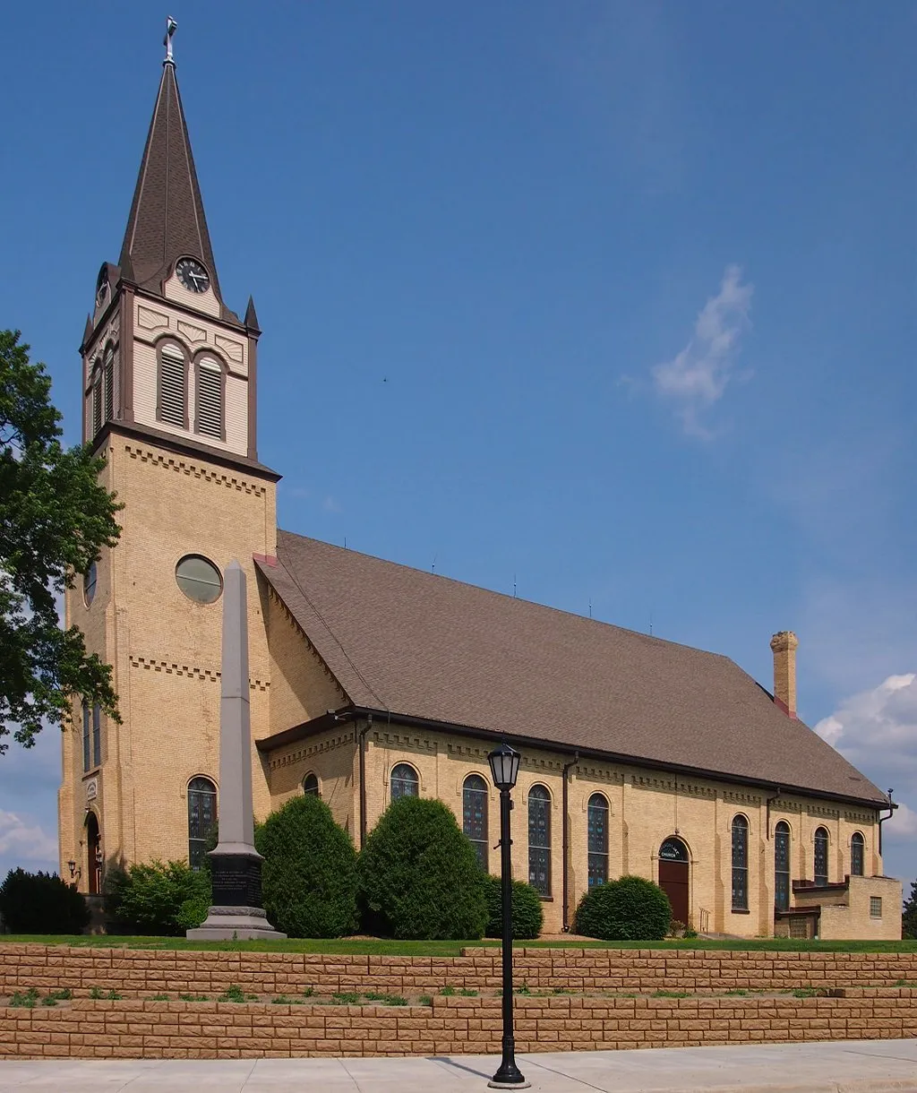 , Center City, Minnesota, USA. Contributing property to Center City Historic District. This is an image of a place or building that is listed on the National Register of Historic Places in the United States of America. I