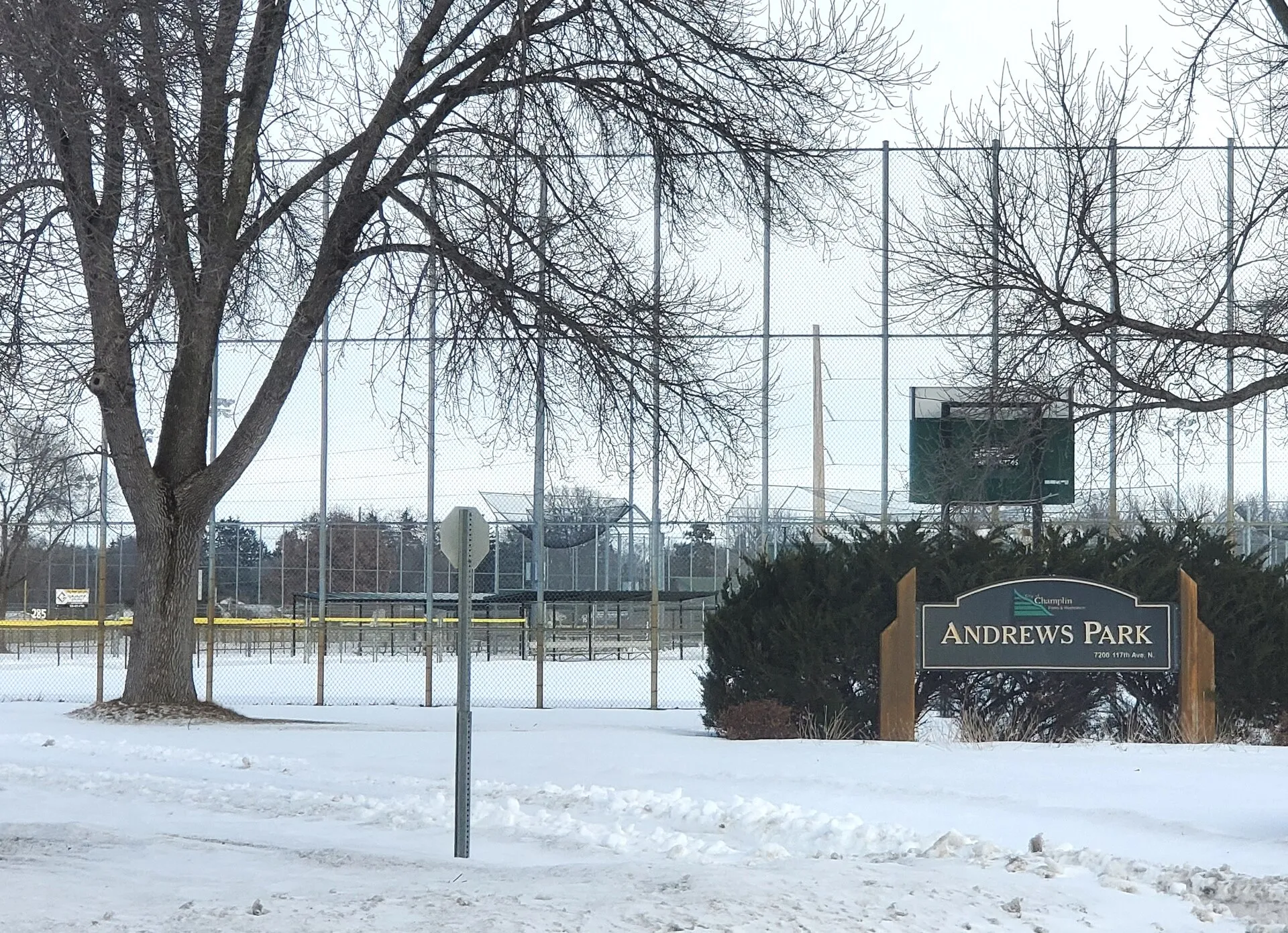 Andrews Park, Champlin, Minnesota.