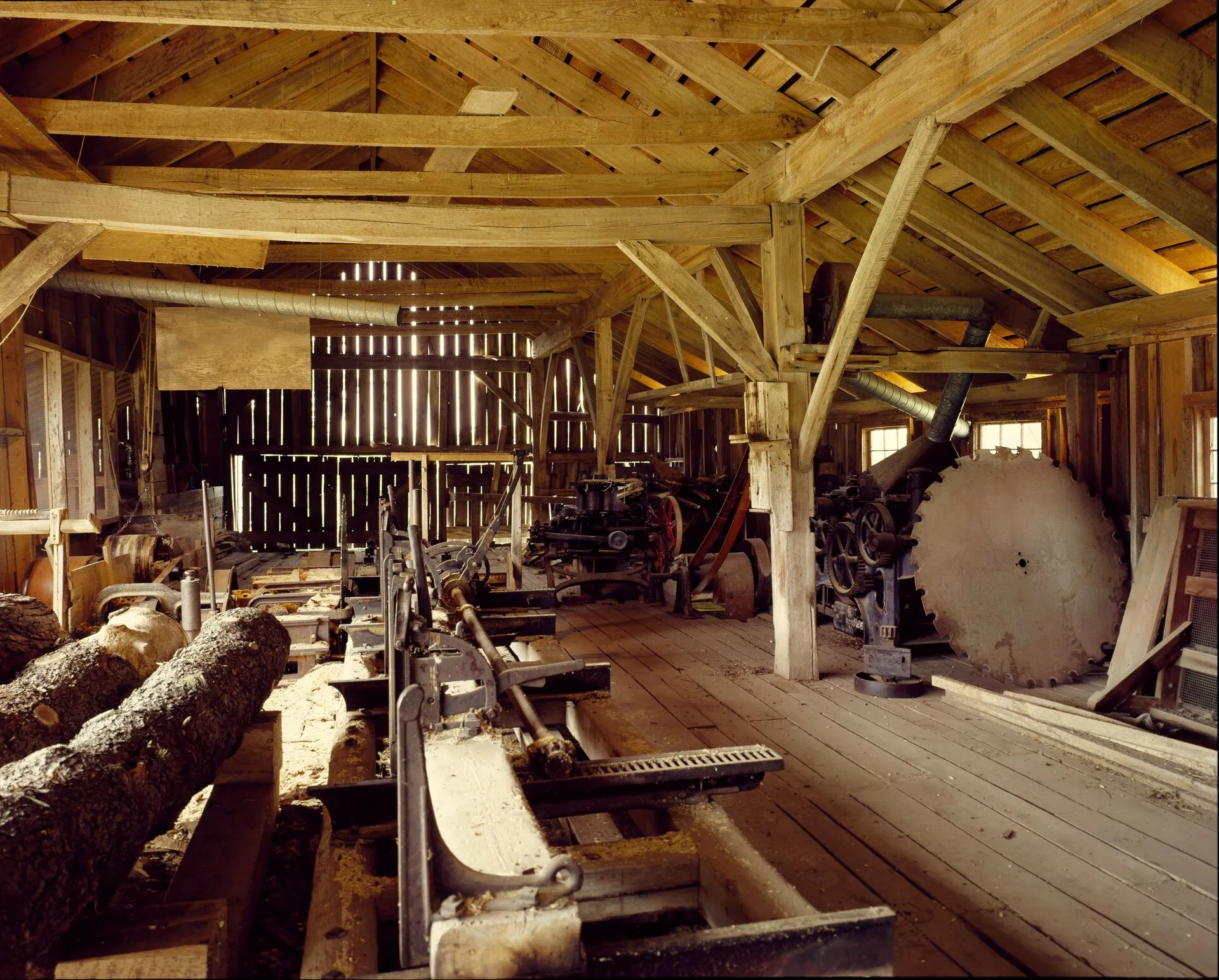 Title: Geldner Sawmill in Cleveland, Minnesota