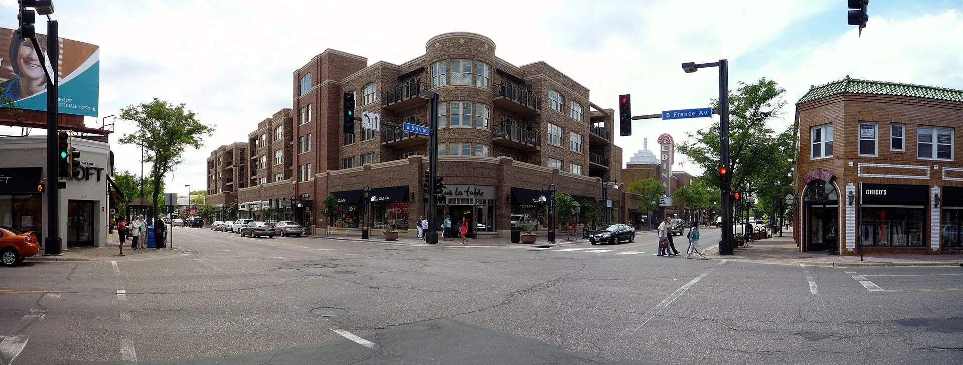50th & France , Edina, Minnesota , USA..