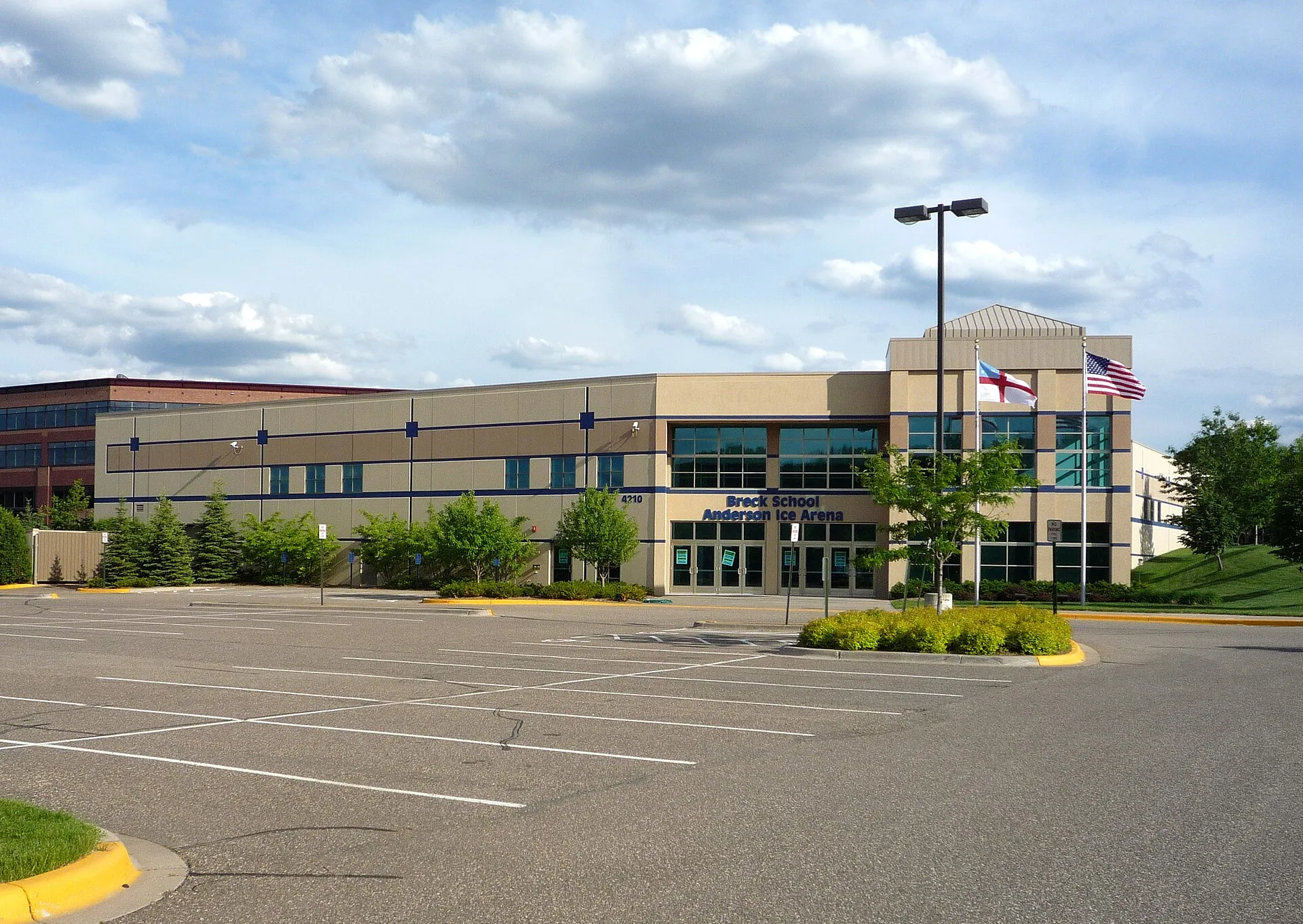 Breck School Anderson Arena, Golden Valley, Minnesota , USA..