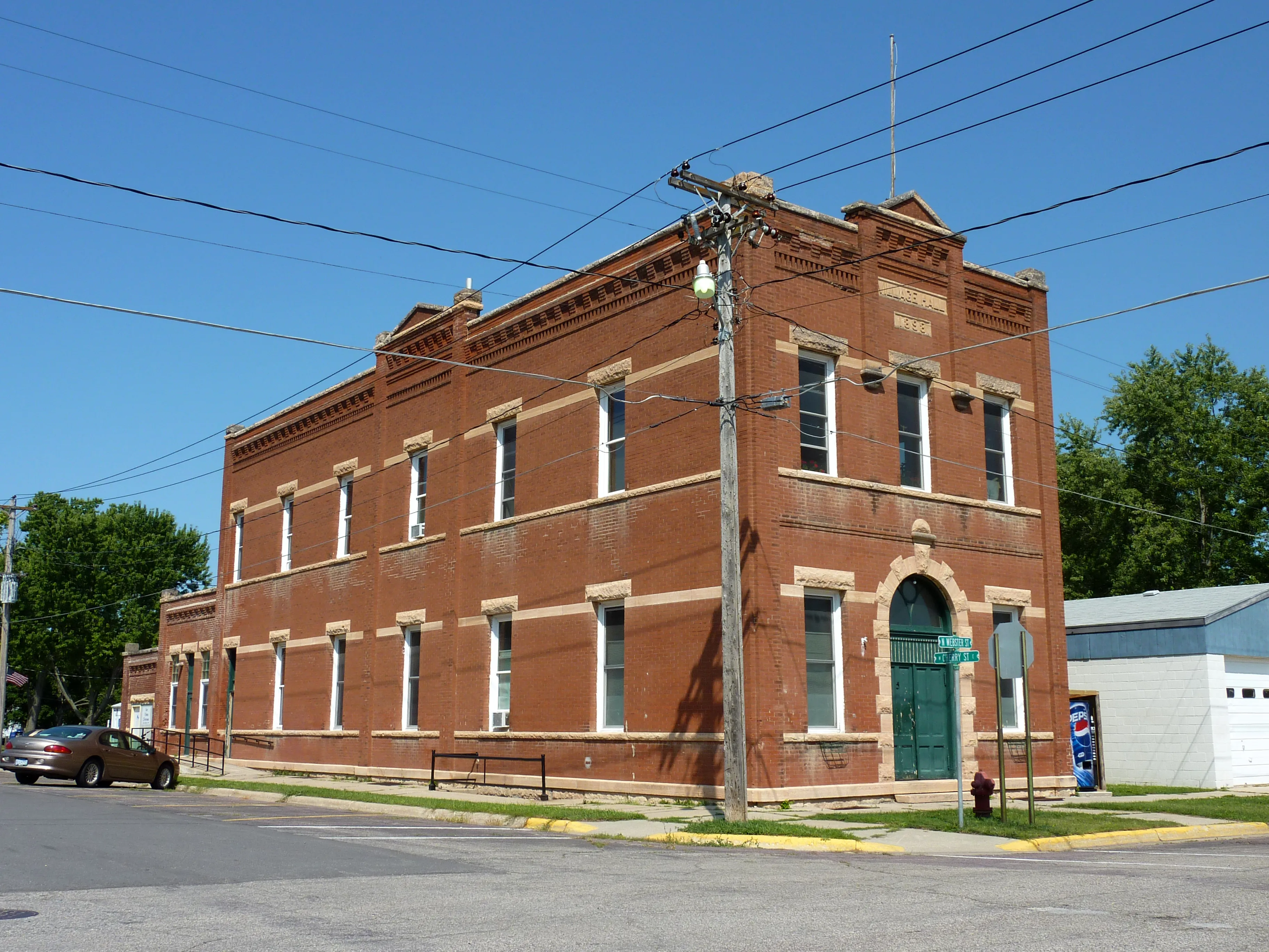Kasota Village Hall.