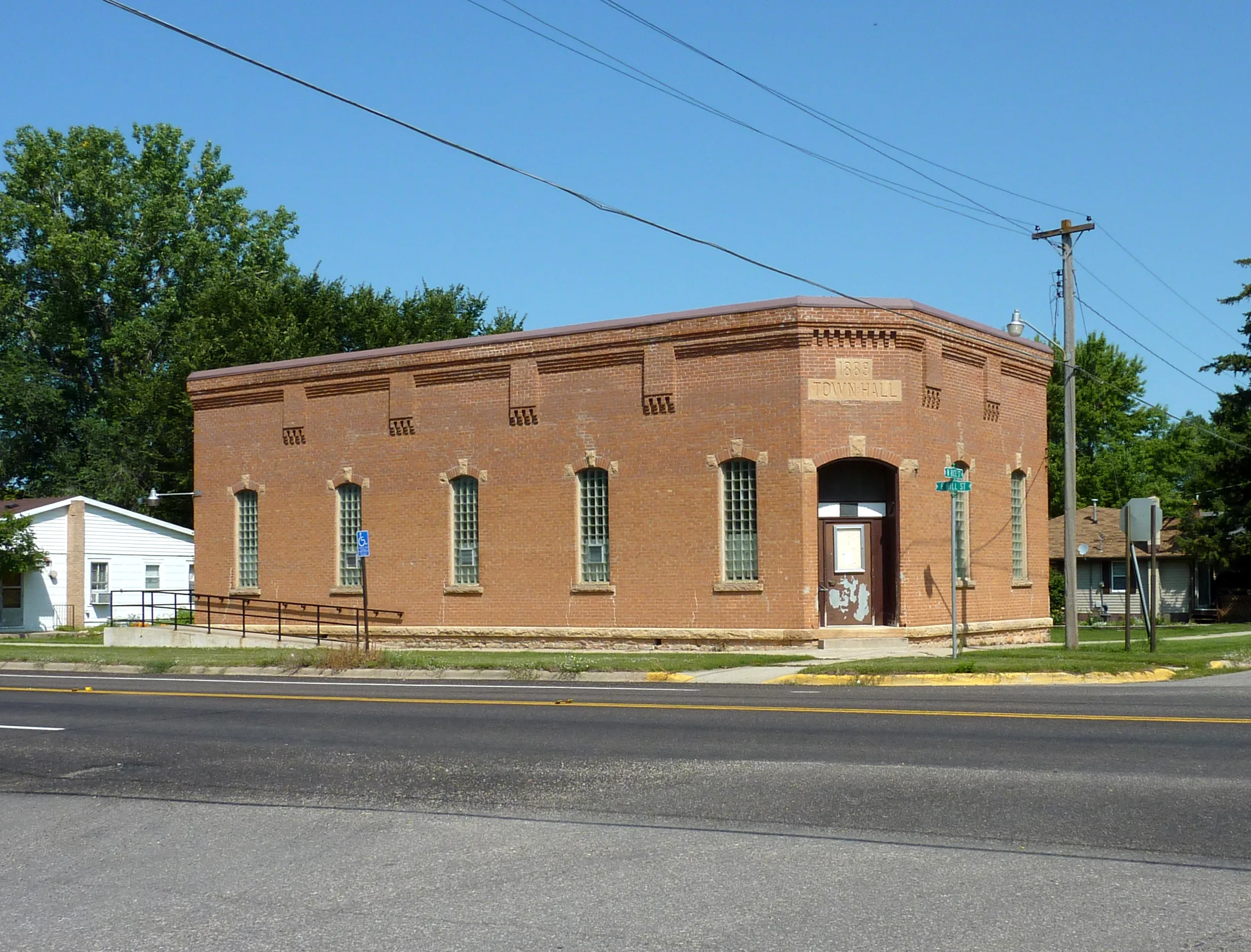 Kasota Township Hall.