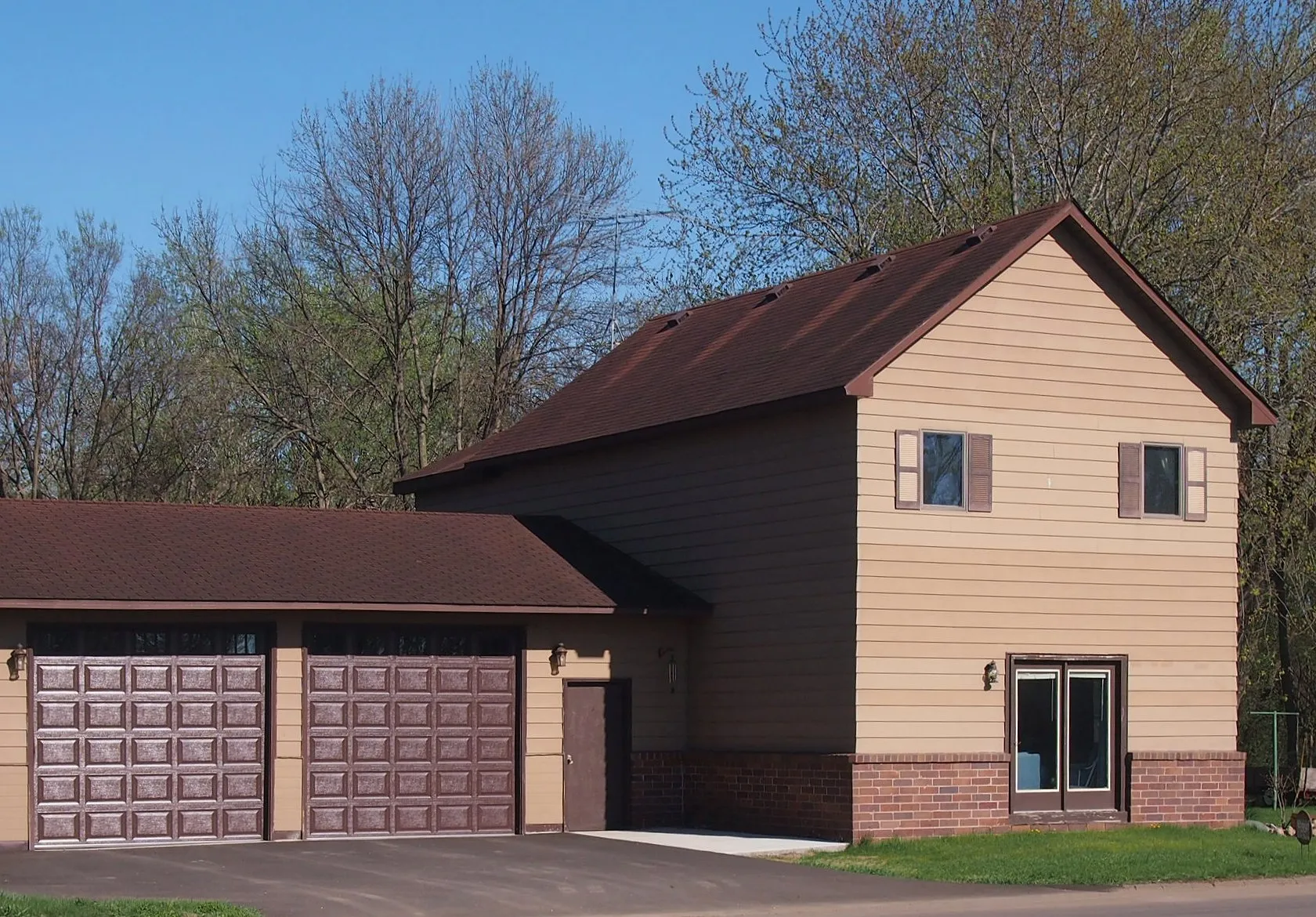 Former Kusske & Hahn Saloon (remodeled into a private home), Mayer, Minnesota, USA. This is an image of a place or building that is listed on the Nat