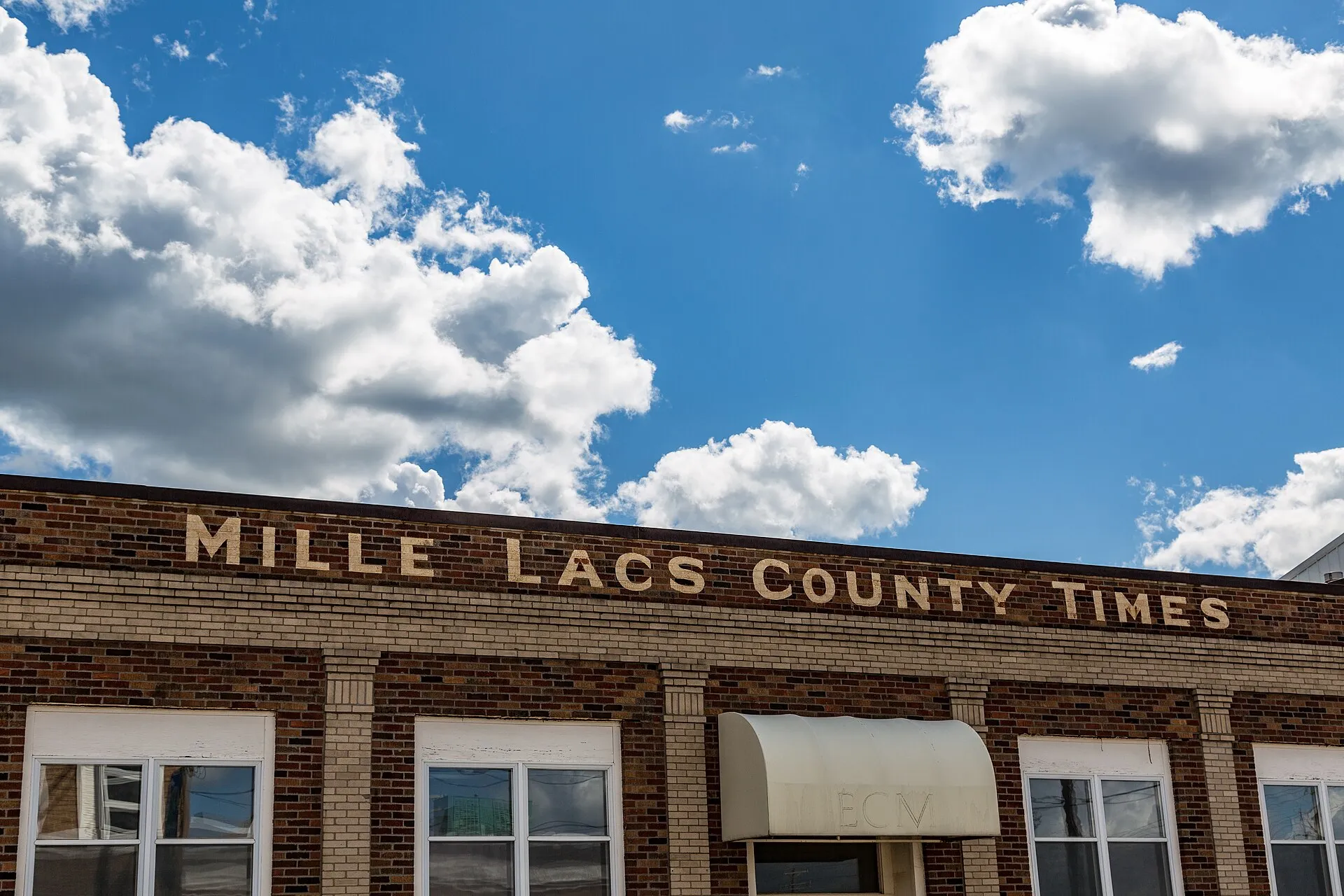 Mille Lacs County Times, Milaca, Minnesota.
