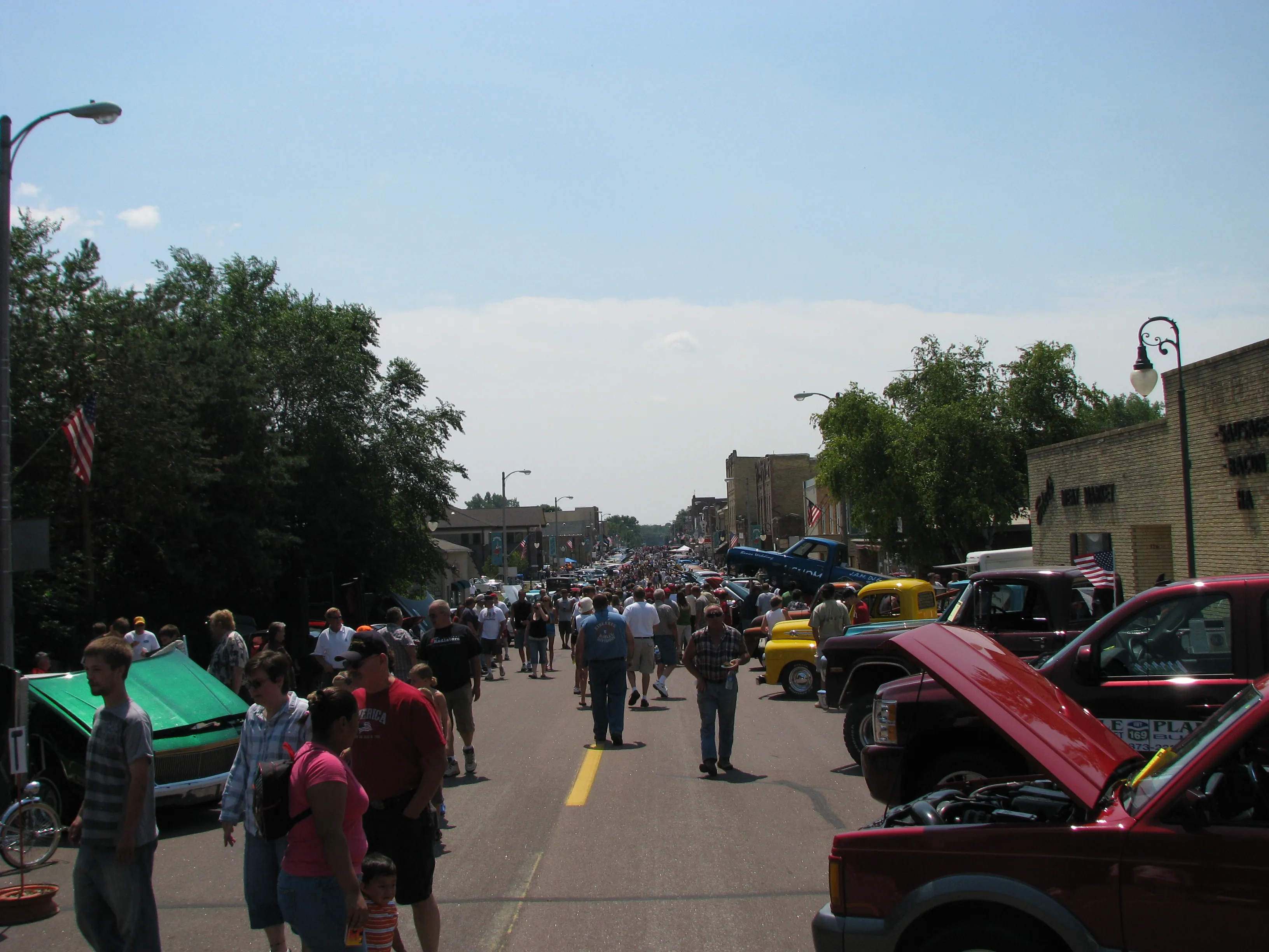 downtown Montgomery during the Kolacky Days car show, July 26, 2008.