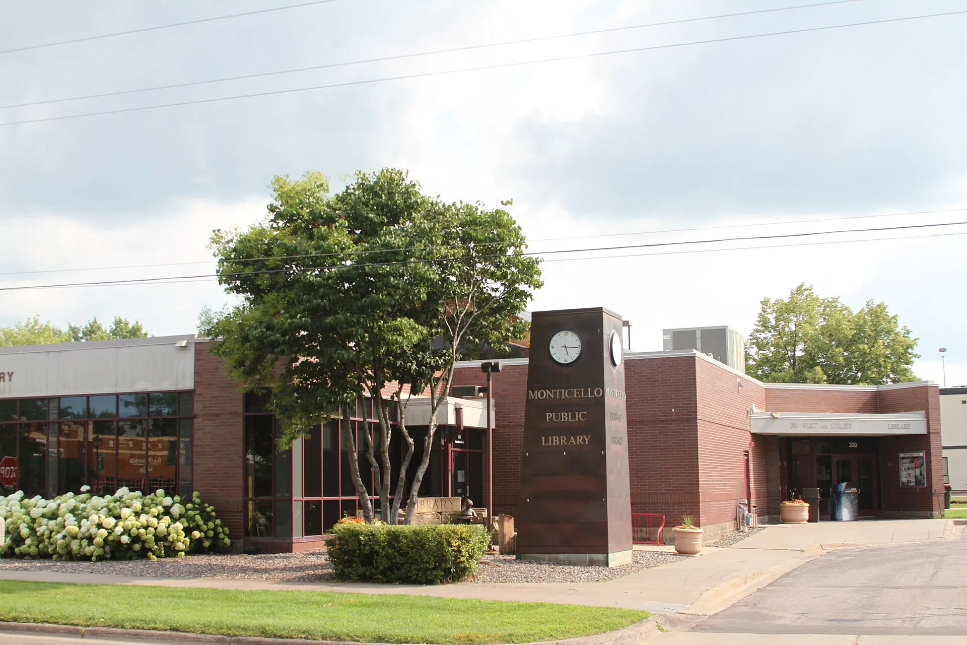 Monticello Public Library Monticello, Minnesota