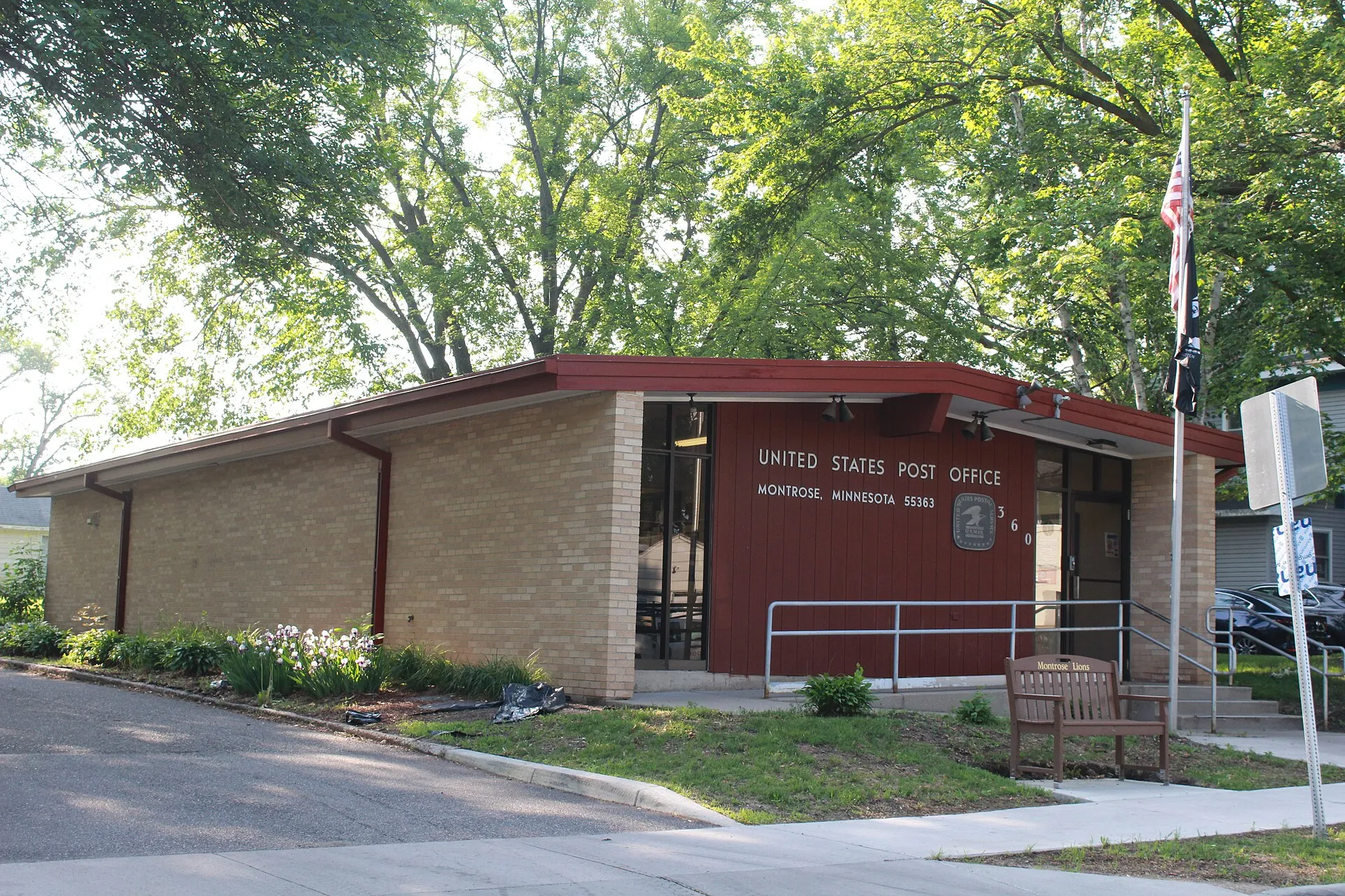 Post Office, Montrose, Minnesota