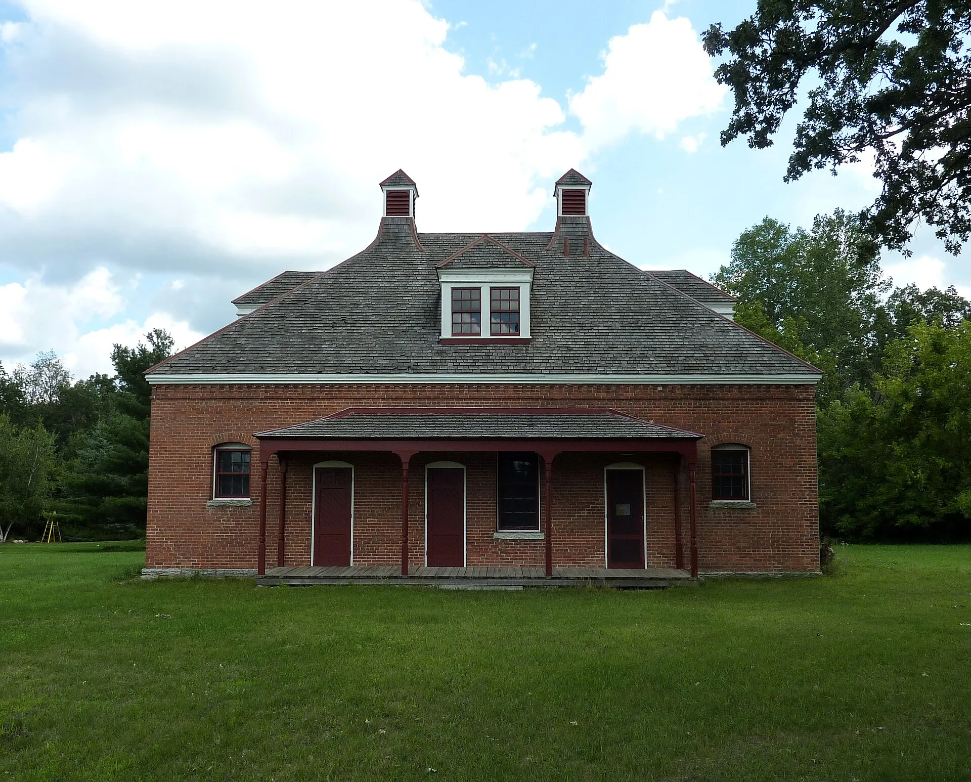James J. Hill's North Oaks Farm, Dairy Building , North Oaks, Minnesota , USA..