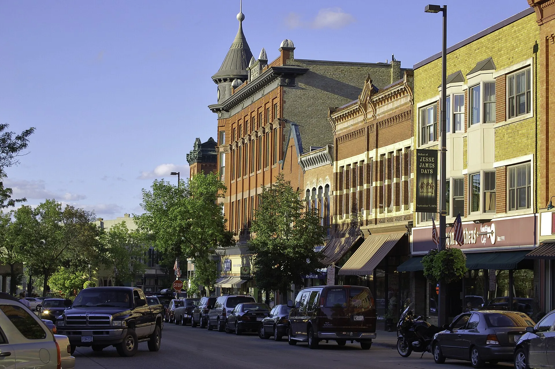 Downtown Northfield, Minnesota, United States, September 2010. This is an image of a place or building that is listed on the National Register of Historic Places in the United States of America