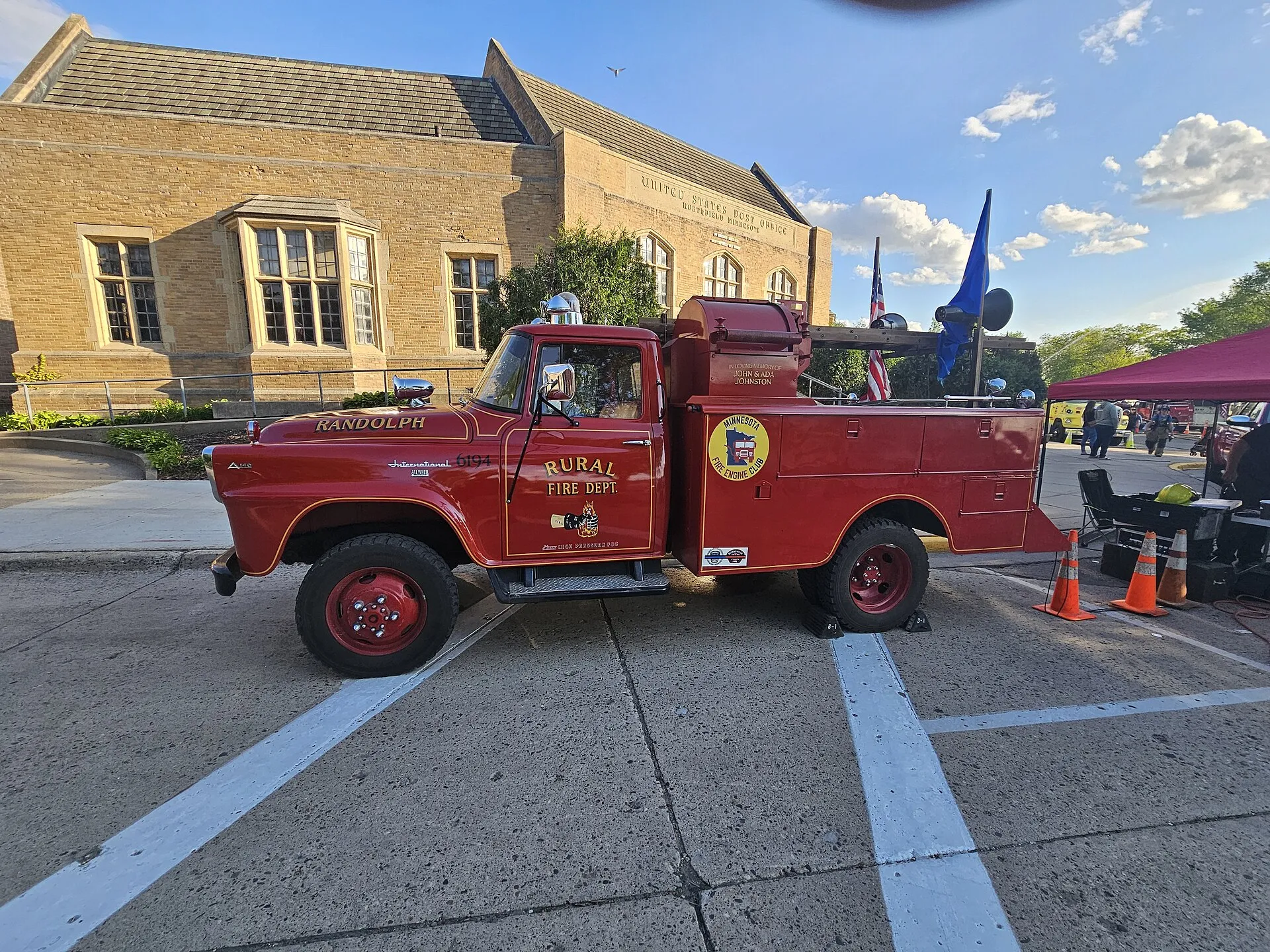 1958 International Harvester A140 Brush Truck, Served the City of Randolph, Minnesota