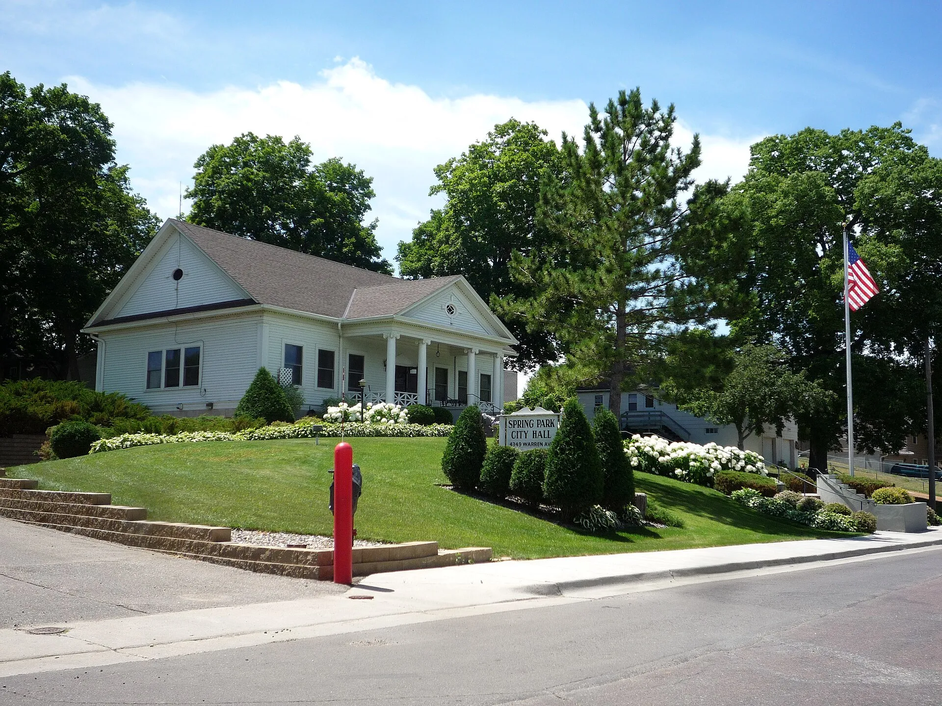 City Hall, Spring Park, Minnesota , USA..