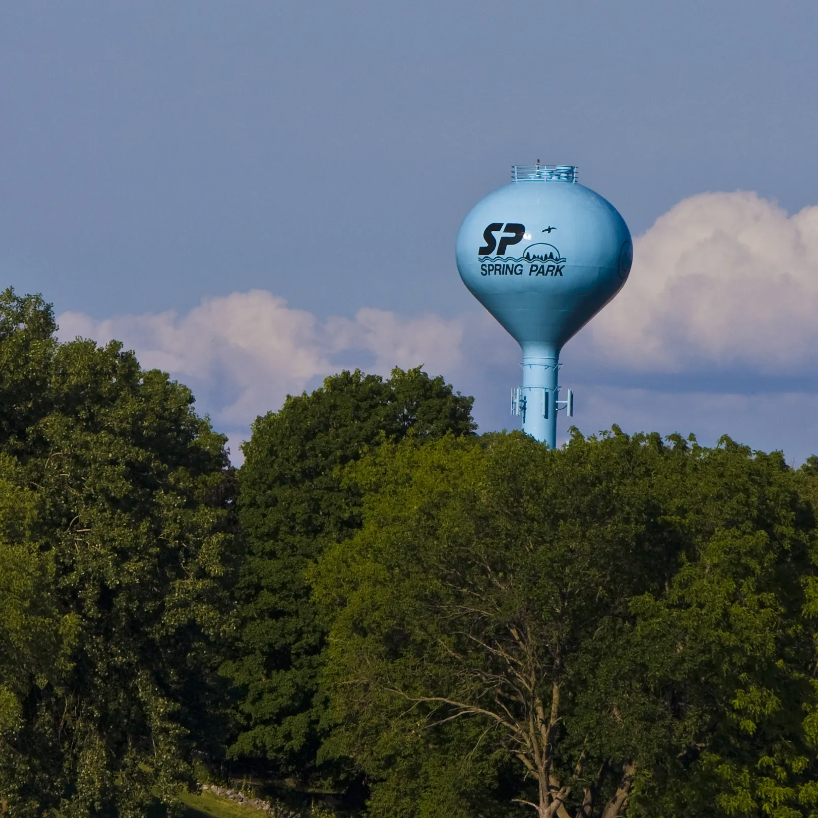 Spring Park Water Tower.