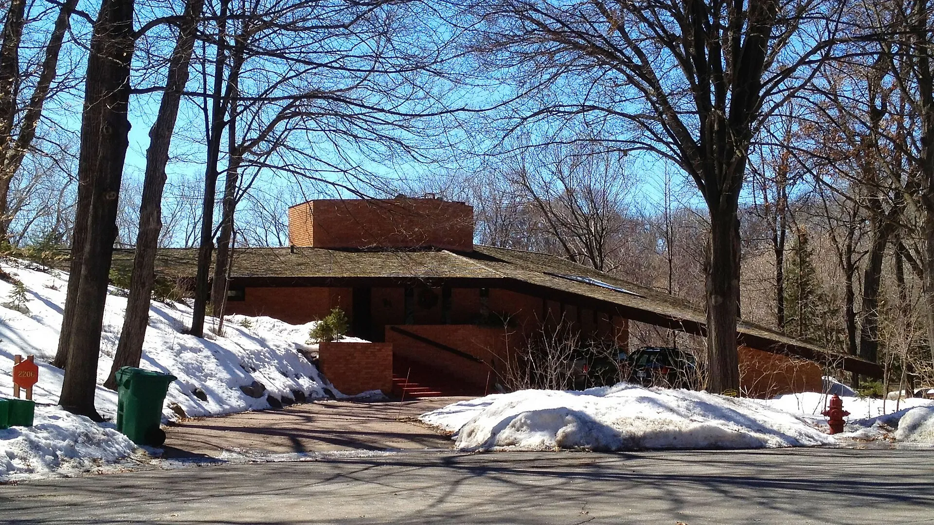 Paul Olfelt House , St. Louis Park, Minnesota , USA..