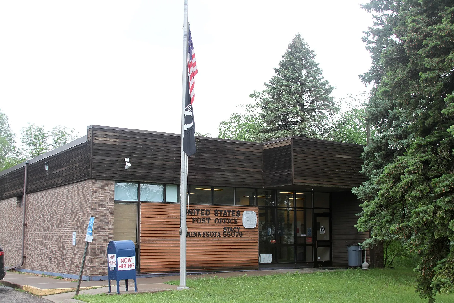 Post Office Stacy, Minnesota, USA.