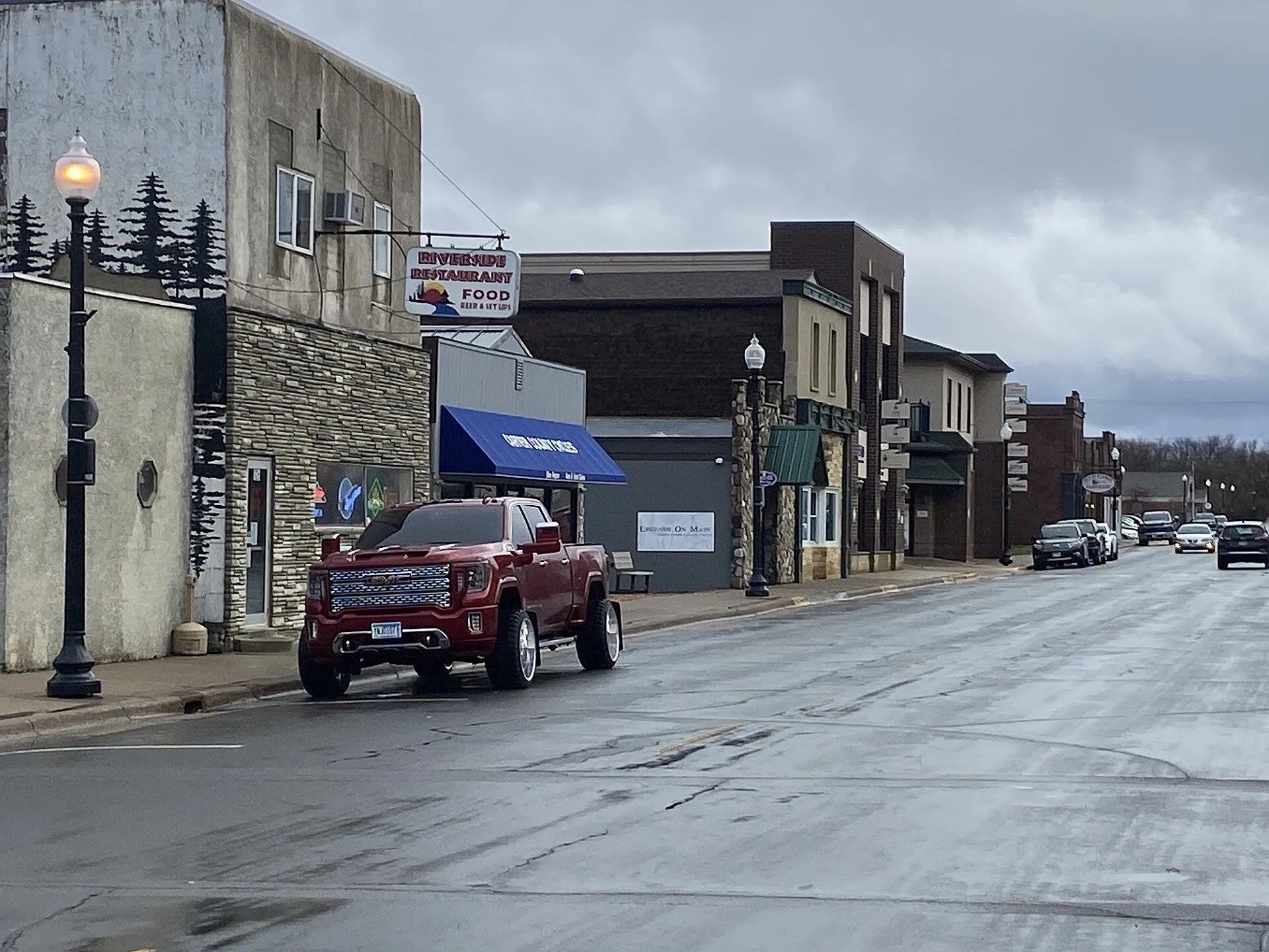 Business District Watertown, Minnesota, USA