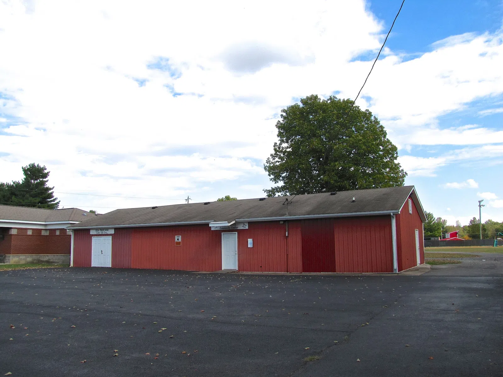 Community center in Cedar Hill, Tennessee, United States.