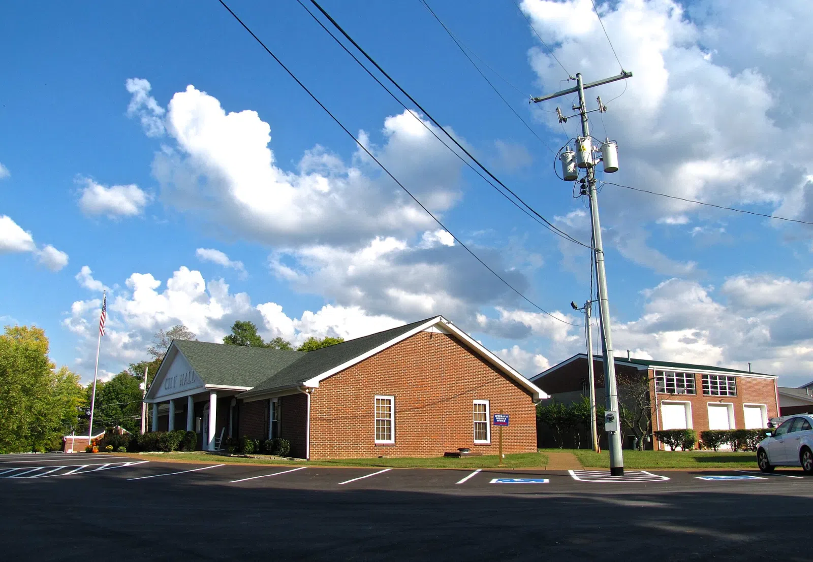 City Hall in Greenbrier, Tennessee, United States.
