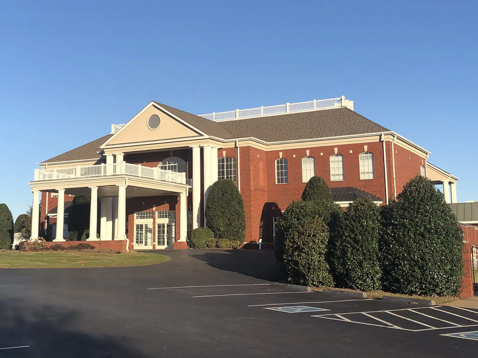 Clubhouse of Stones River Country Club (SRCC) in Murfreesboro, Tennessee, USA