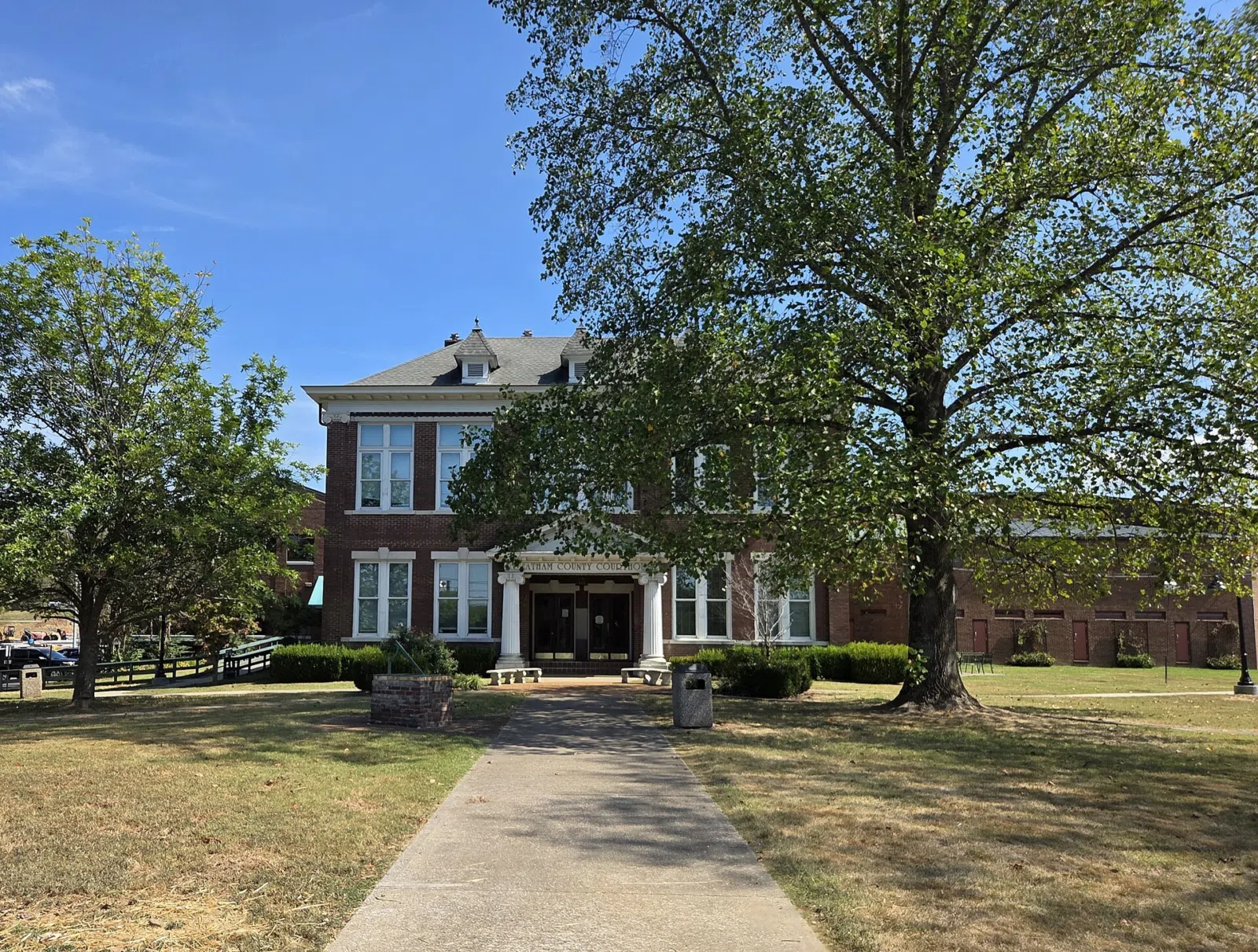 Cheatham County Courthouse in Ashland City — Pegram's county seat.