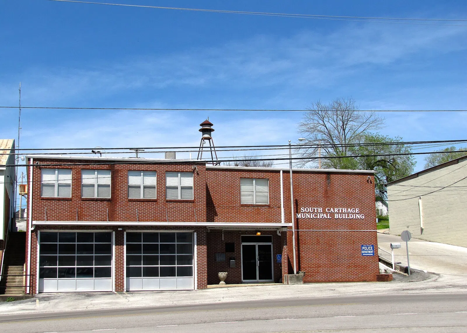South Carthage Municipal Building in South Carthage, Tennessee, United States.